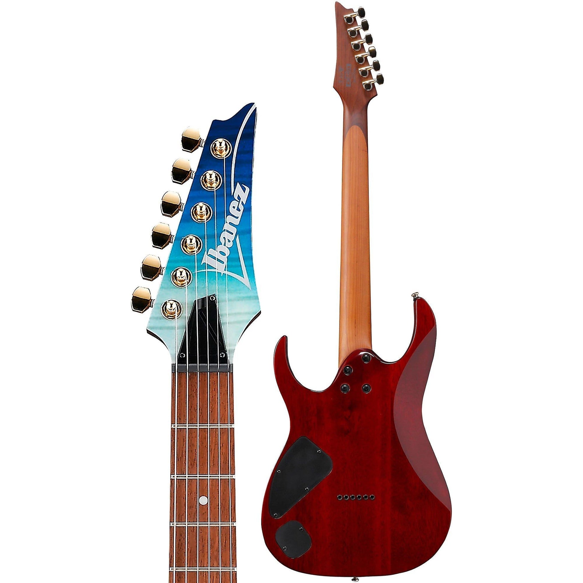 Đàn Guitar Điện Ibanez RG Standard RG421HPFM, Blue Reef Gradation - Việt Music