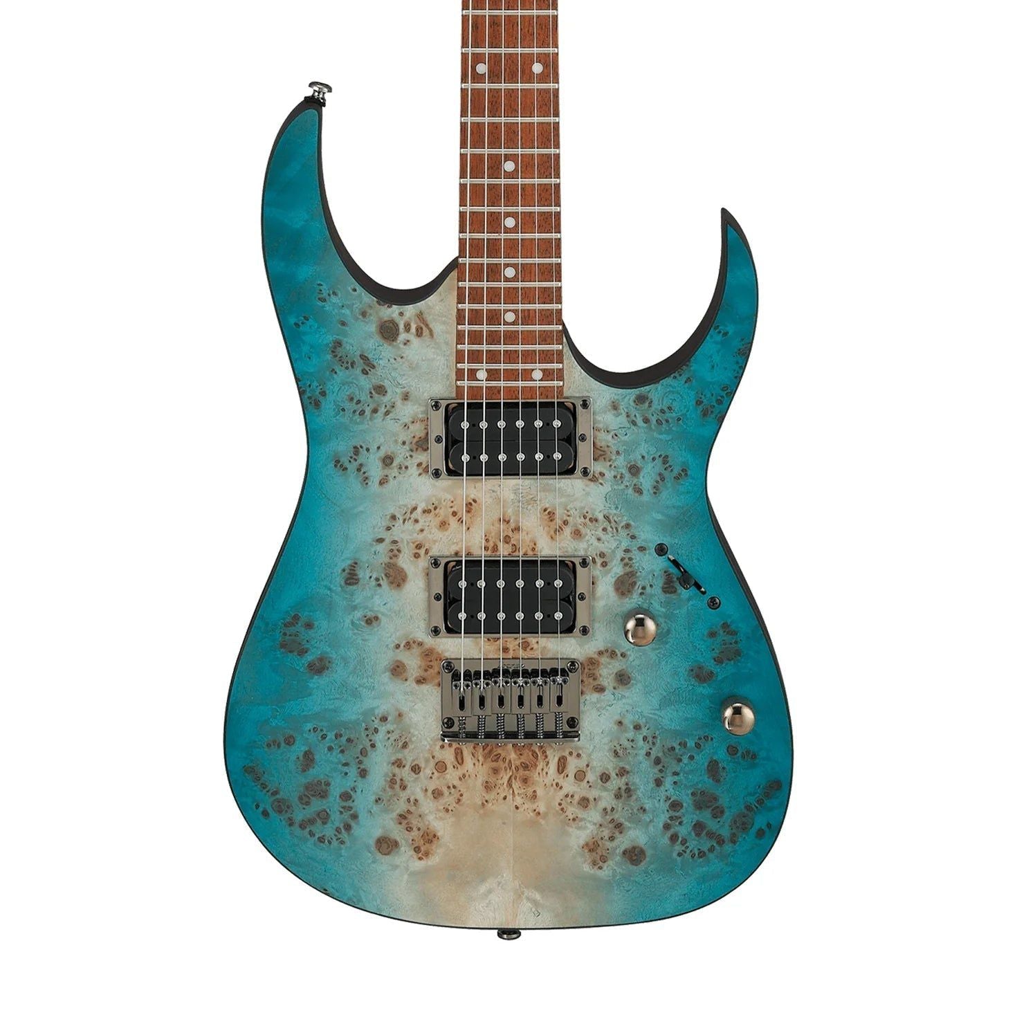 Đàn Guitar Điện Ibanez RG Standard RG421PB, Caribbean Shoreline Flat - Việt Music