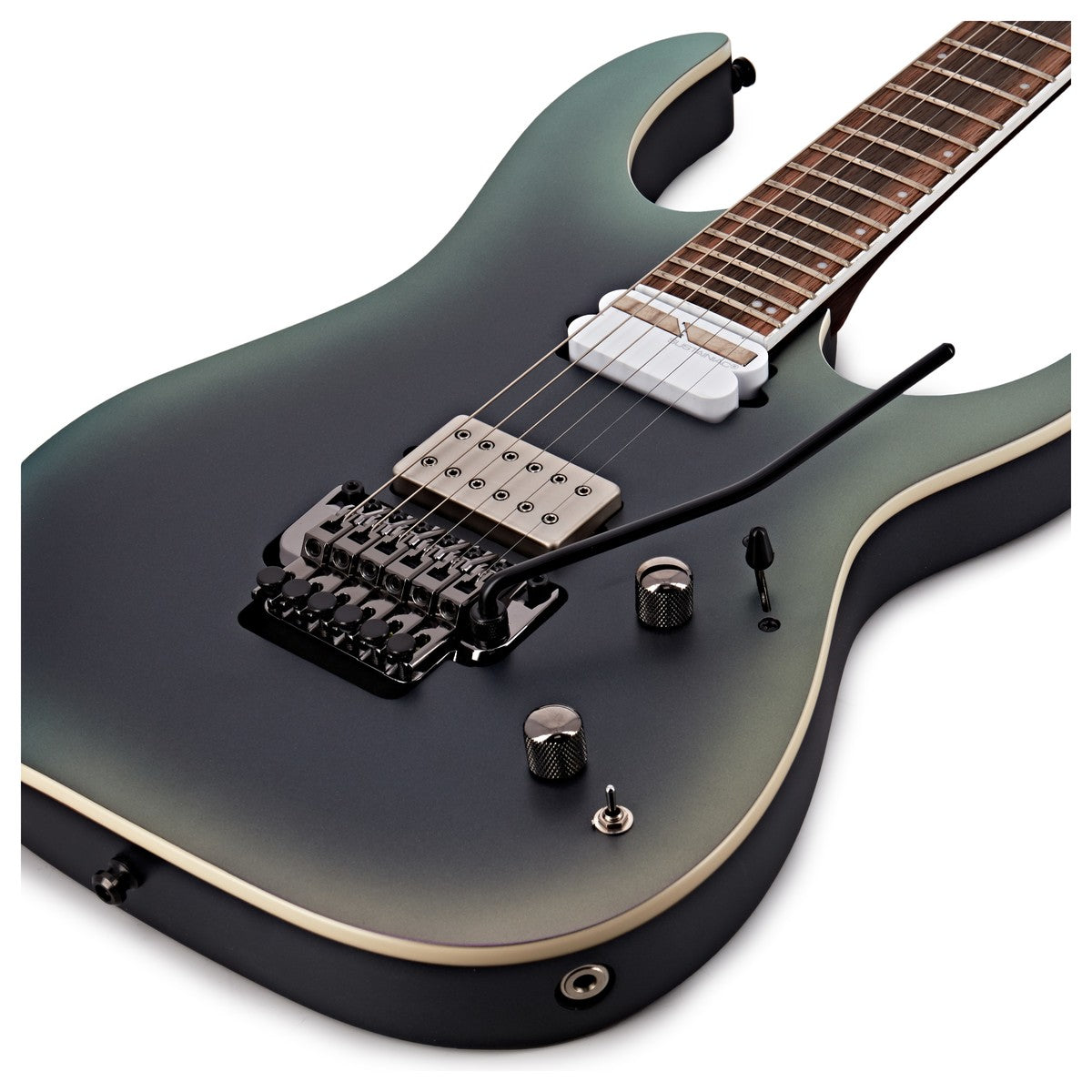 Đàn Guitar Điện Ibanez RG Axion Label RG60ALS, Black Aurora Burst Matte - Việt Music