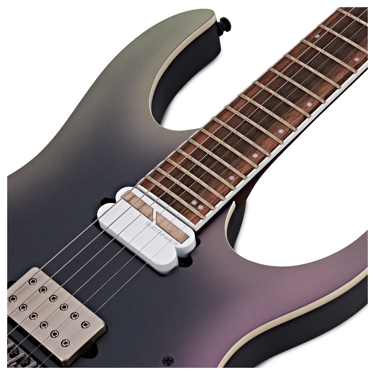 Đàn Guitar Điện Ibanez RG Axion Label RG60ALS, Black Aurora Burst Matte - Việt Music