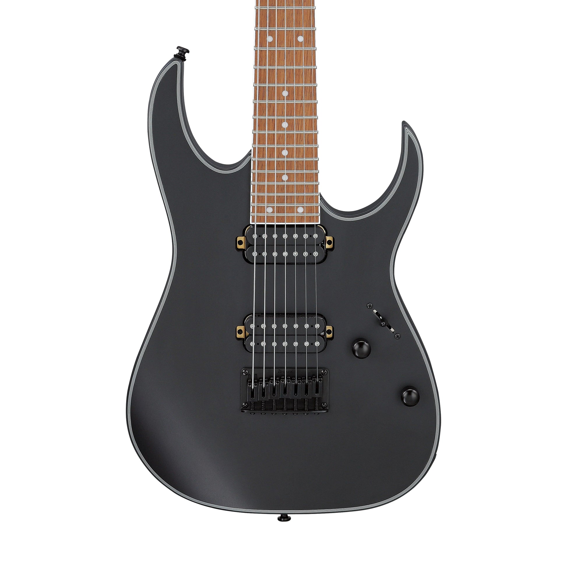 Đàn Guitar Điện Ibanez RG7421EX - RG Standard HH, Jatoba Fingerboard, Black Flat - 7 Strings - Việt Music