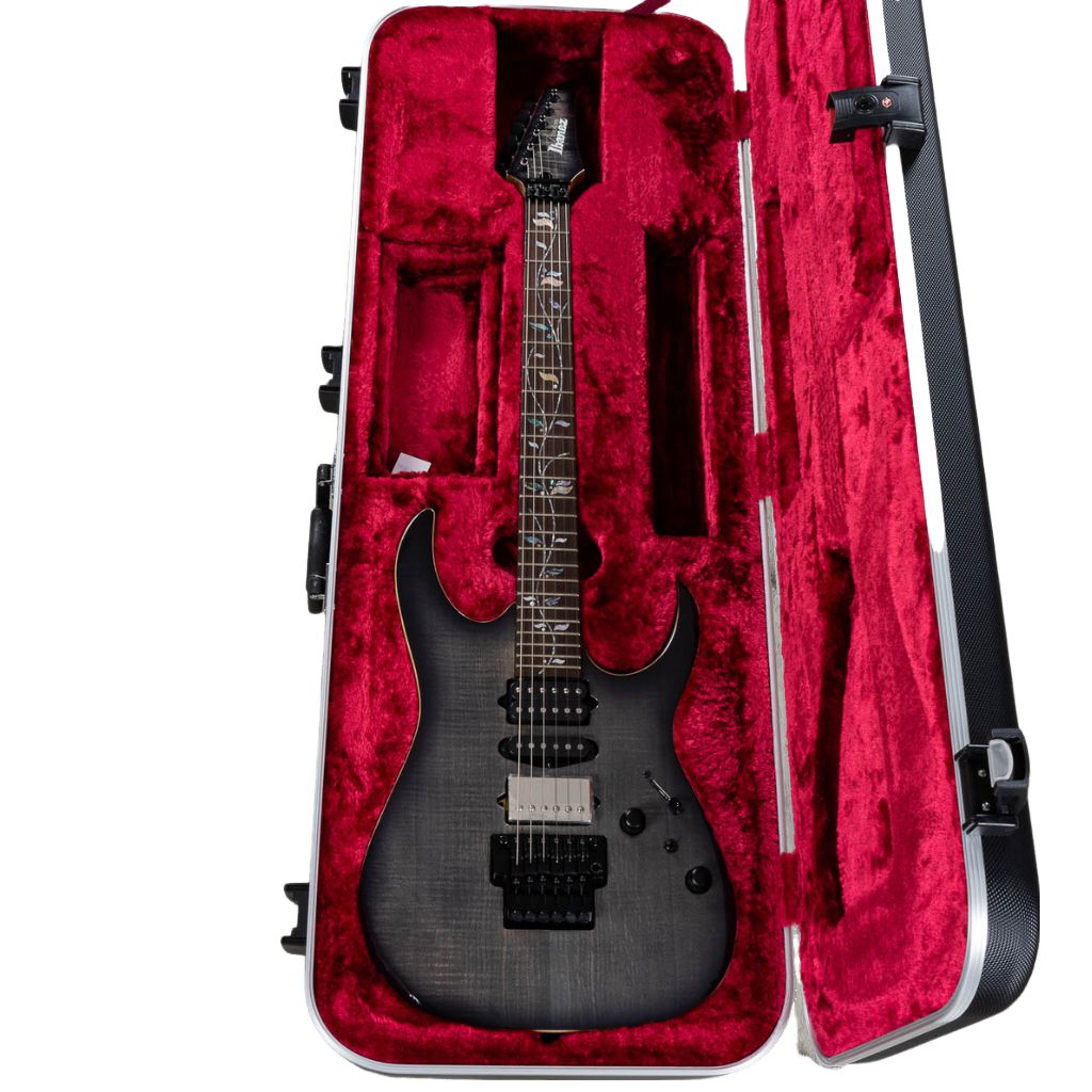 Đàn Guitar Điện Ibanez RG8870 - RG Axe Design Lab HSH, Ebony Fingerboard, Black Rutile - Việt Music