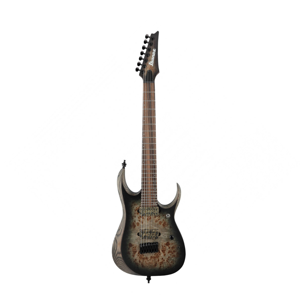 Đàn Guitar Điện Ibanez RGD Axion Label RGD71ALPA 7-strings, Charcoal Burst Black Stained Flat - Việt Music