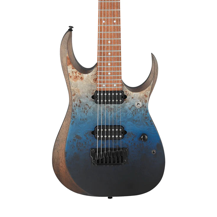 Đàn Guitar Điện Ibanez RGD7521PB - RGD Standard HH, Jatoba Fingerboard, Deep Seafloor Fade Flat - 7 Strings - Việt Music