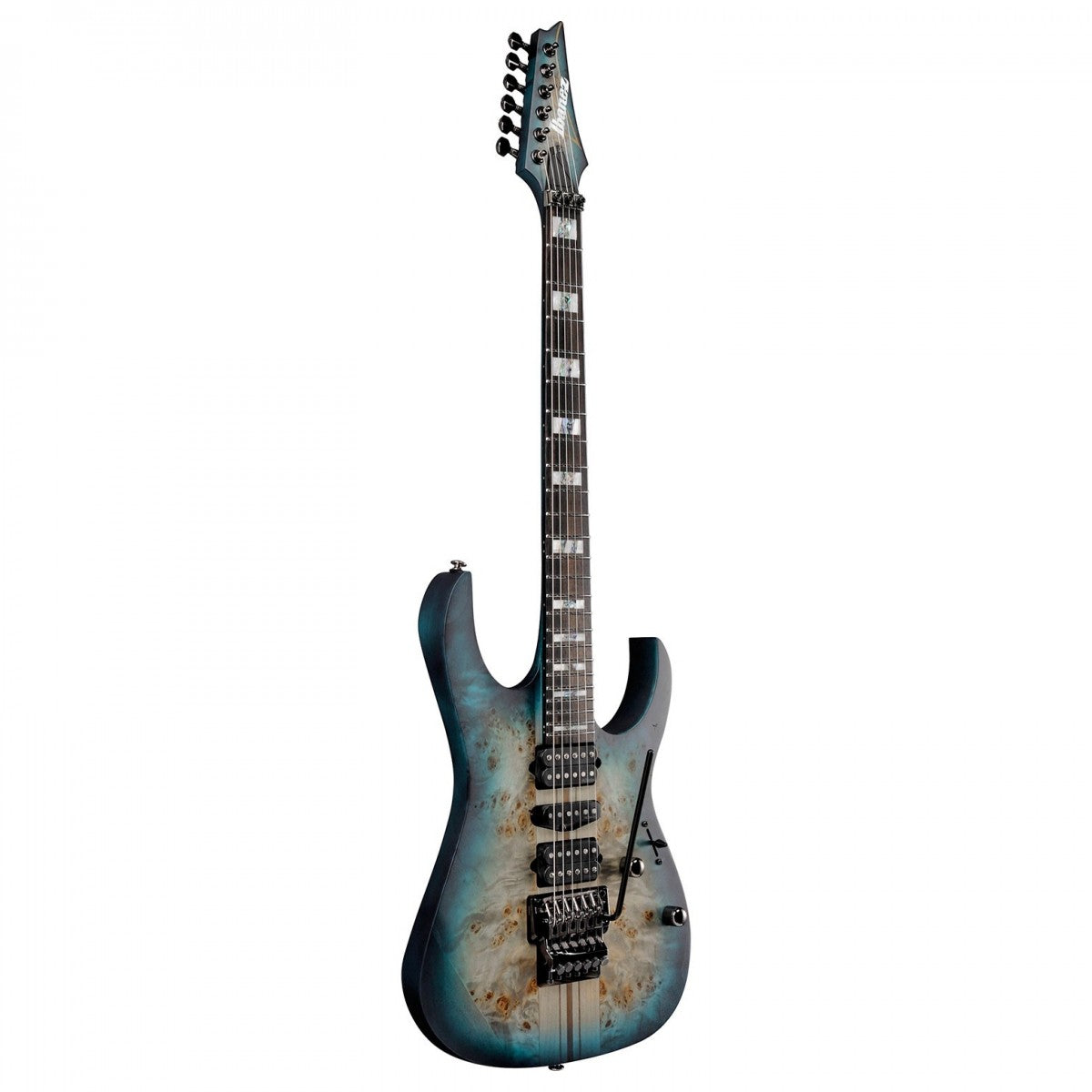 Đàn Guitar Điện Ibanez RGT1270PB - RG Premium HSH, Ebony Fingerboard, Cosmic Blue Starburst Flat - Việt Music