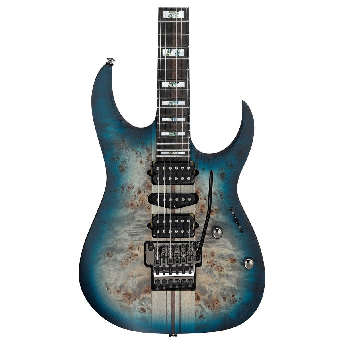 Đàn Guitar Điện Ibanez RGT1270PB - RG Premium HSH, Ebony Fingerboard, Cosmic Blue Starburst Flat - Việt Music