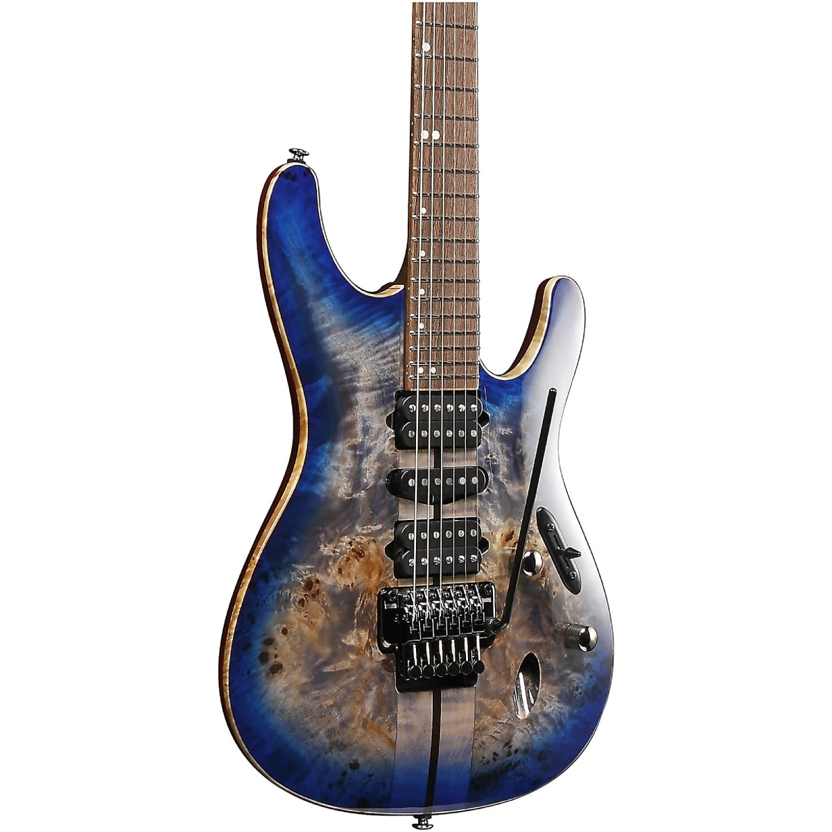 Đàn Guitar Điện Ibanez S Premium S1070PBZ, Cerulean Blue Burst - Việt Music