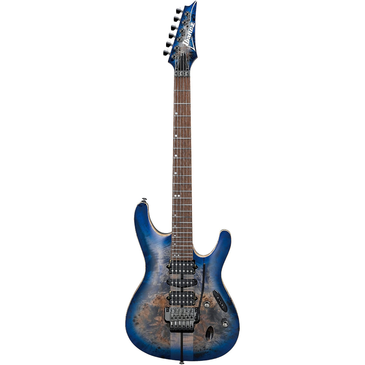 Đàn Guitar Điện Ibanez S Premium S1070PBZ, Cerulean Blue Burst - Việt Music