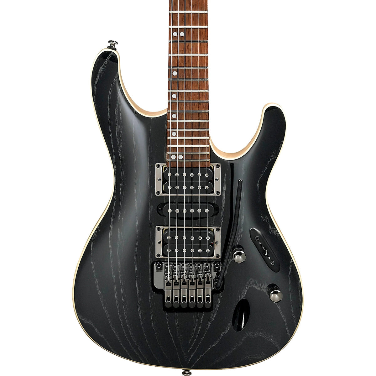 Đàn Guitar Điện Ibanez S Standard S570AH, Silver Wave Black - Việt Music