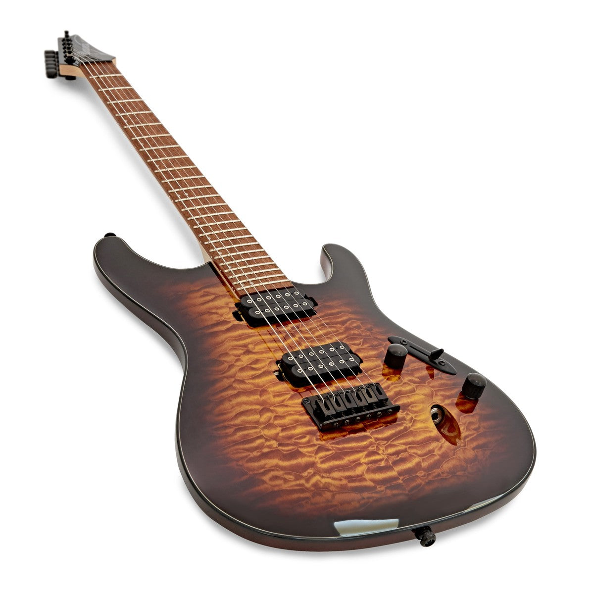 Đàn Guitar Điện Ibanez S621QM - S Standard HH, Rosewood Fingerboard, Dragon Eye Burst - Việt Music