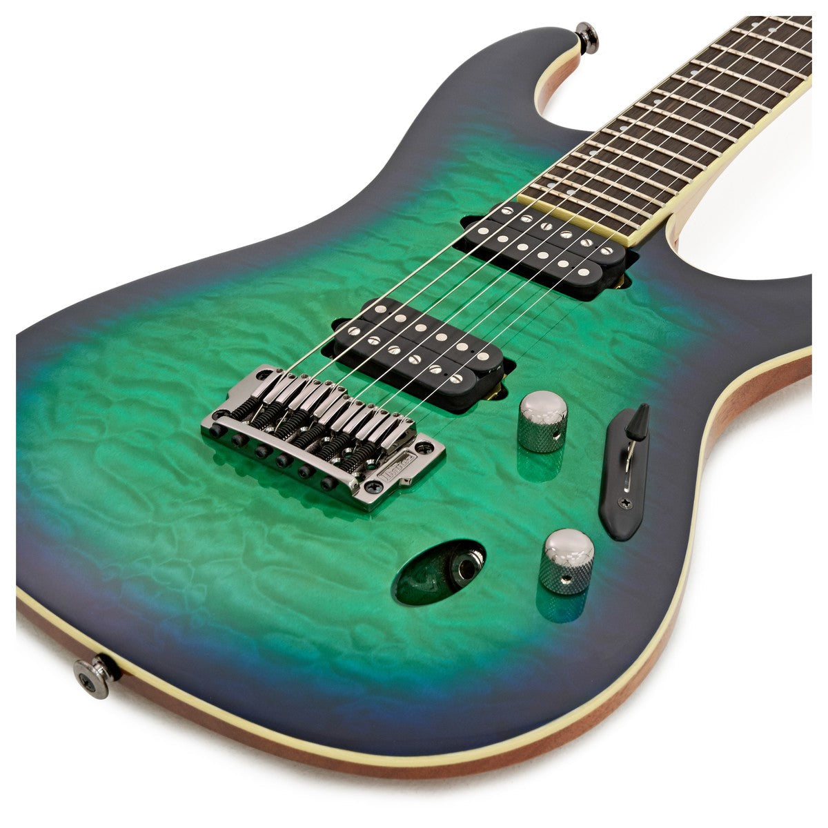 Đàn Guitar Điện Ibanez S Prestige S6521Q, Surreal Blue Burst Gloss - Việt Music