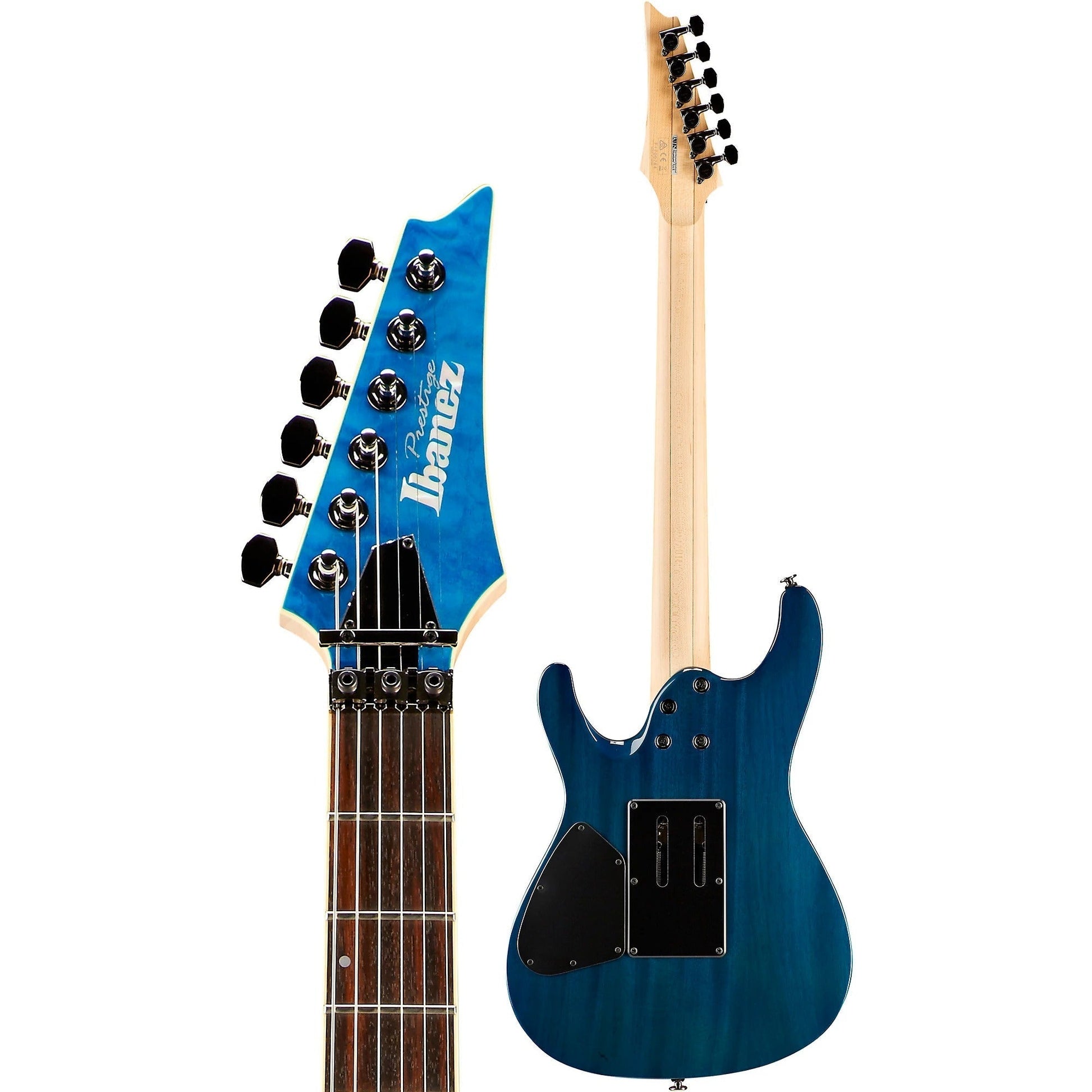 Đàn Guitar Điện Ibanez S Prestige S6570Q, Natural Blue - Việt Music