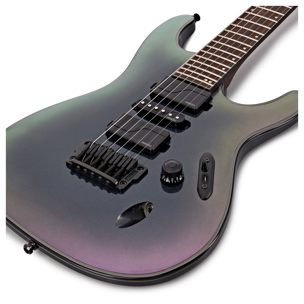 Đàn Guitar Điện Ibanez S Axion Label S671ALB, Black Aurora Burst Gloss - Việt Music