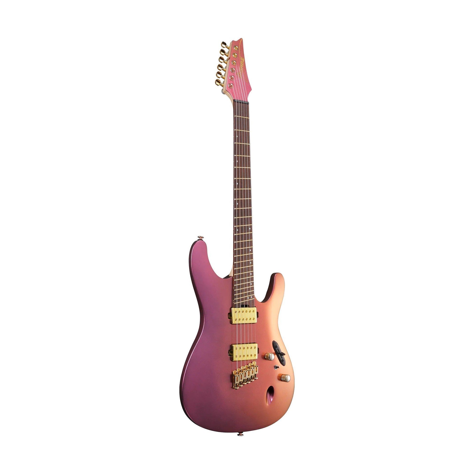 Đàn Guitar Điện Ibanez SML721-S Series HH Rosewood Fingerboard, Rose Gold Chameleon - Việt Music