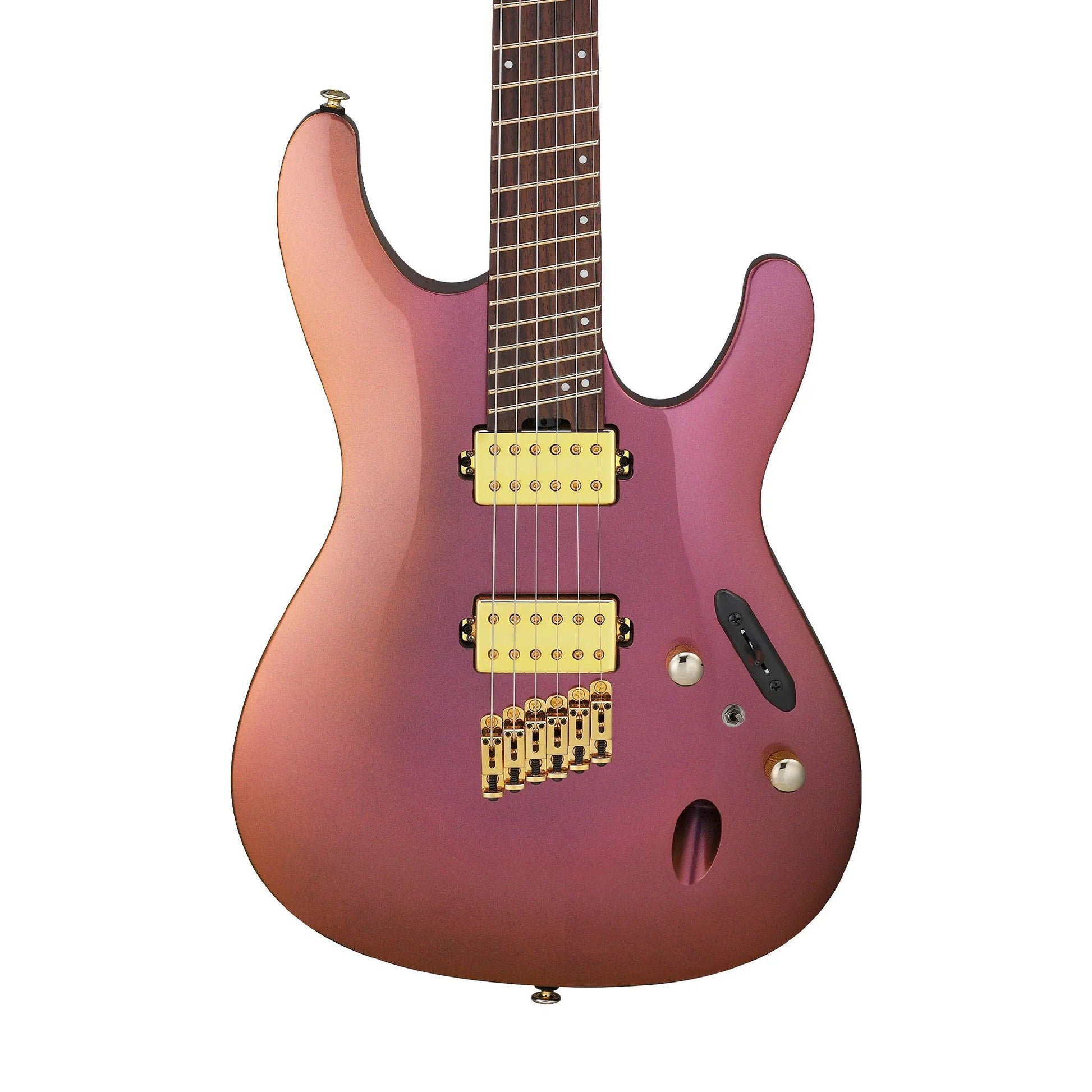 Đàn Guitar Điện Ibanez SML721-S Series HH Rosewood Fingerboard, Rose Gold Chameleon - Việt Music