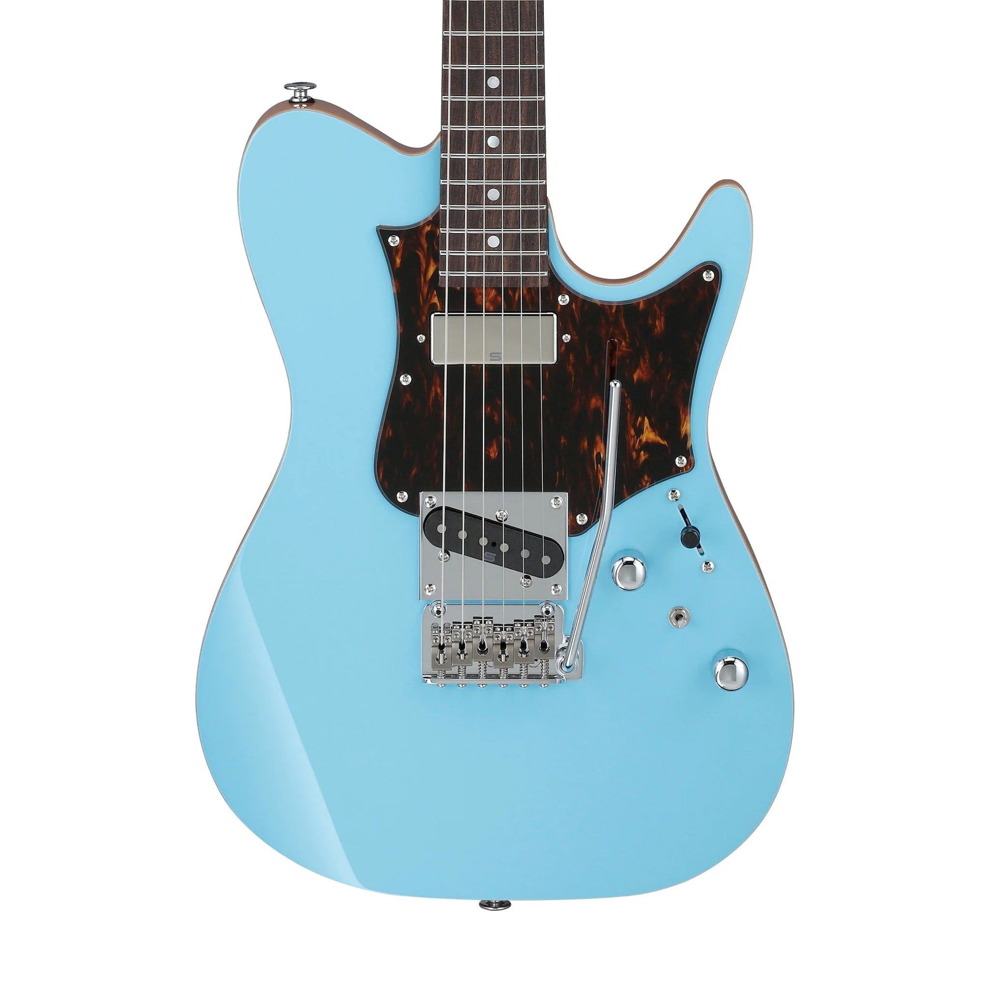 Đàn Guitar Điện Ibanez TQMS1 Tom Quayle Signature HS, Rosewood Fingerboard, Celeste Blue - Việt Music