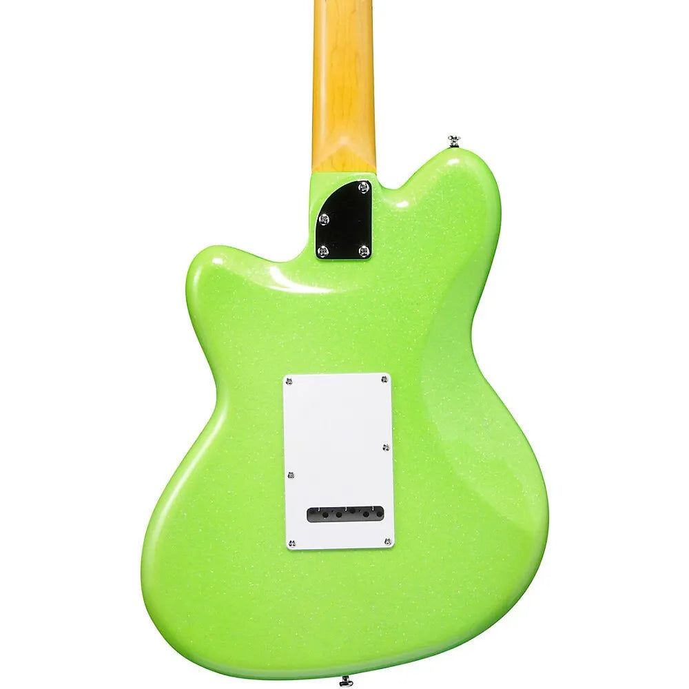 Đàn Guitar Điện Ibanez YY10 Yvette Young Signature SSS Maple Fingerboard, Slime Green - Việt Music