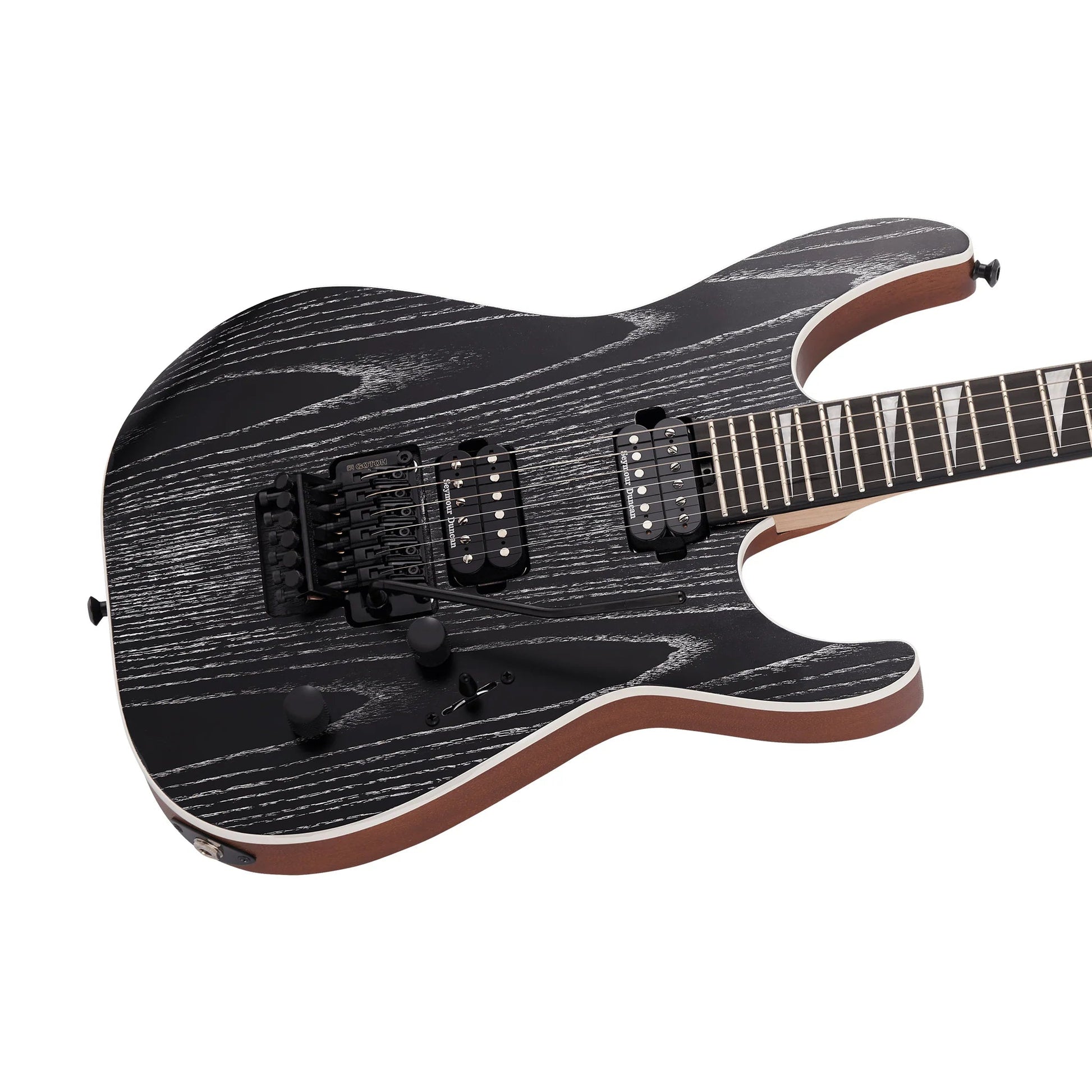 Đàn Guitar Điện Jackson MJ Series Dinky DKRA HH, Ebony Fingerboard, Matte Black Ash - Việt Music