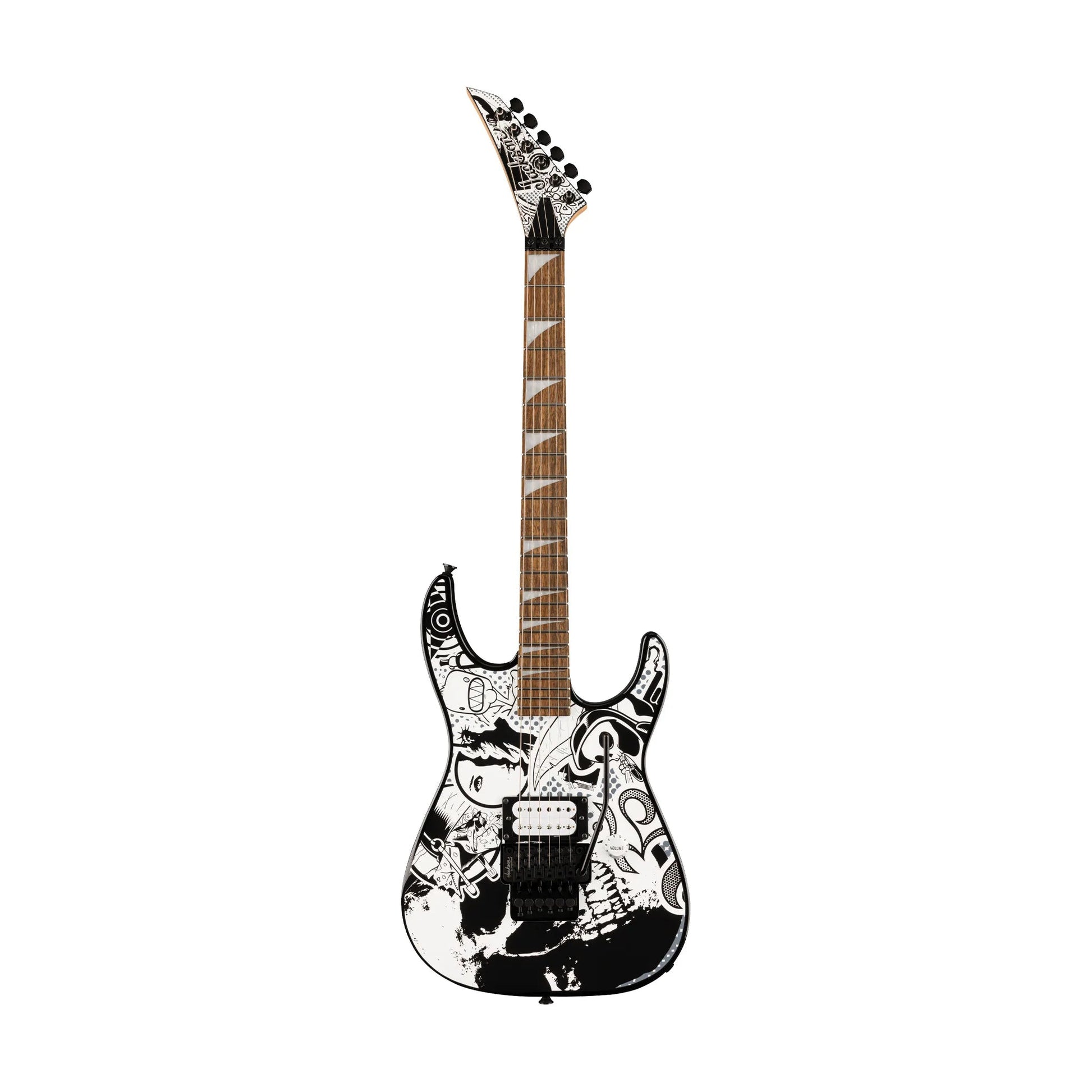 Đàn Guitar Điện Jackson X Series Dinky DK1 H, Laurel Fingerboard, Scull Kaos - Việt Music