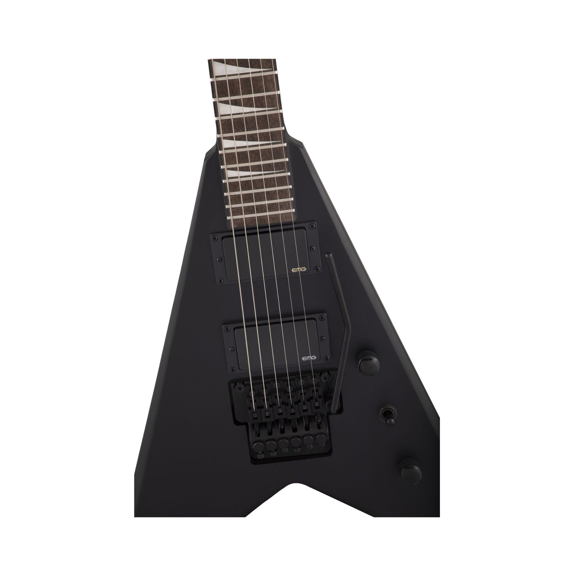 Đàn Guitar Điện Jackson X Series King V KVXMG HH, Laurel Fingerboard, Satin Black - Việt Music