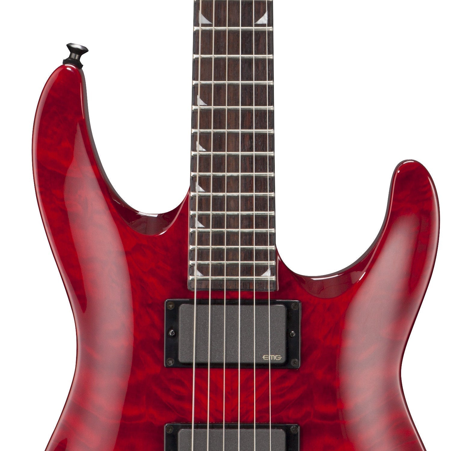 Đàn Guitar Điện Jackson X Series Soloist SLATTXMGQ3-6 - Transparent Red - Việt Music