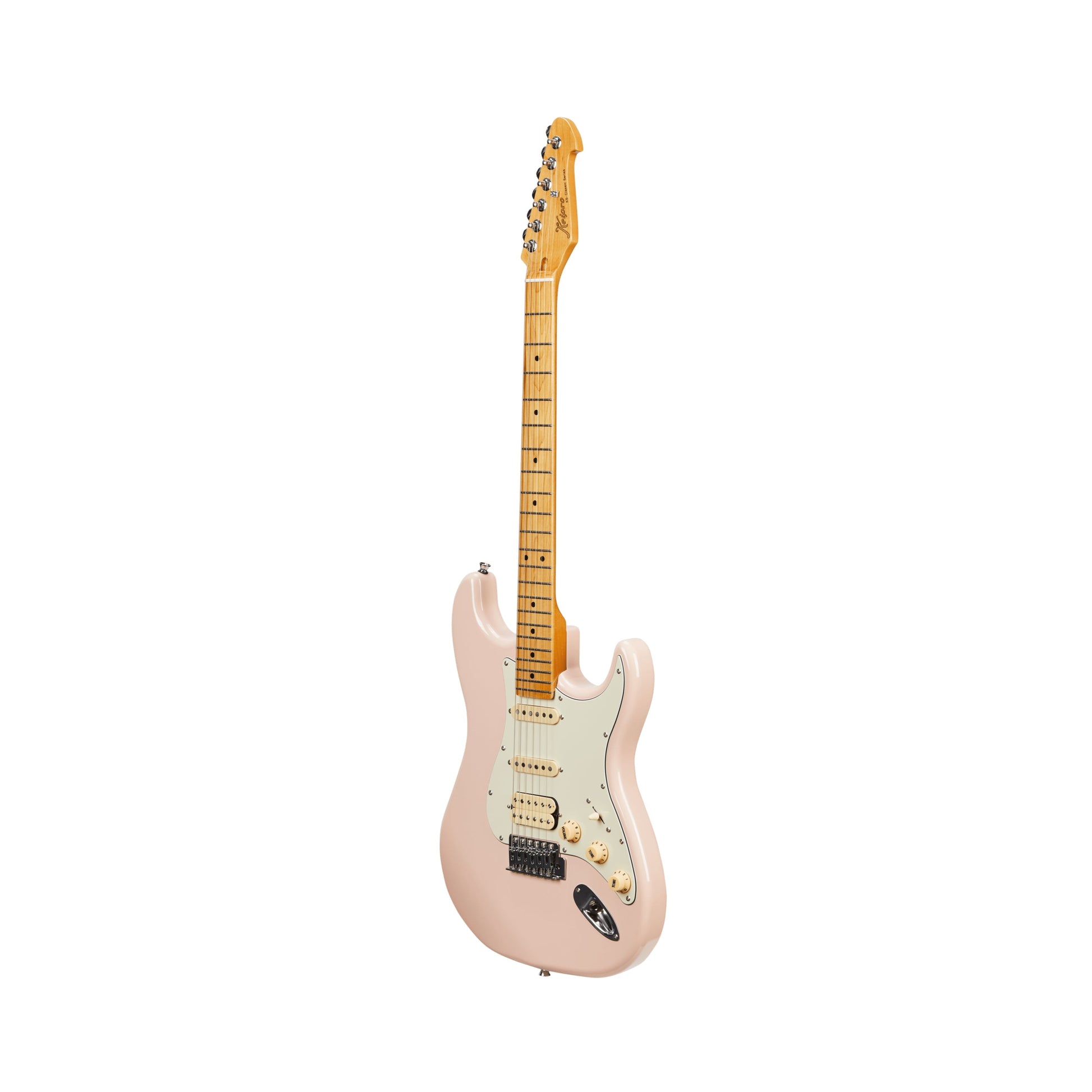 Đàn Guitar Điện Keipro Classic Series S-S-H Maple Fingerboard ST, Pink - Việt Music