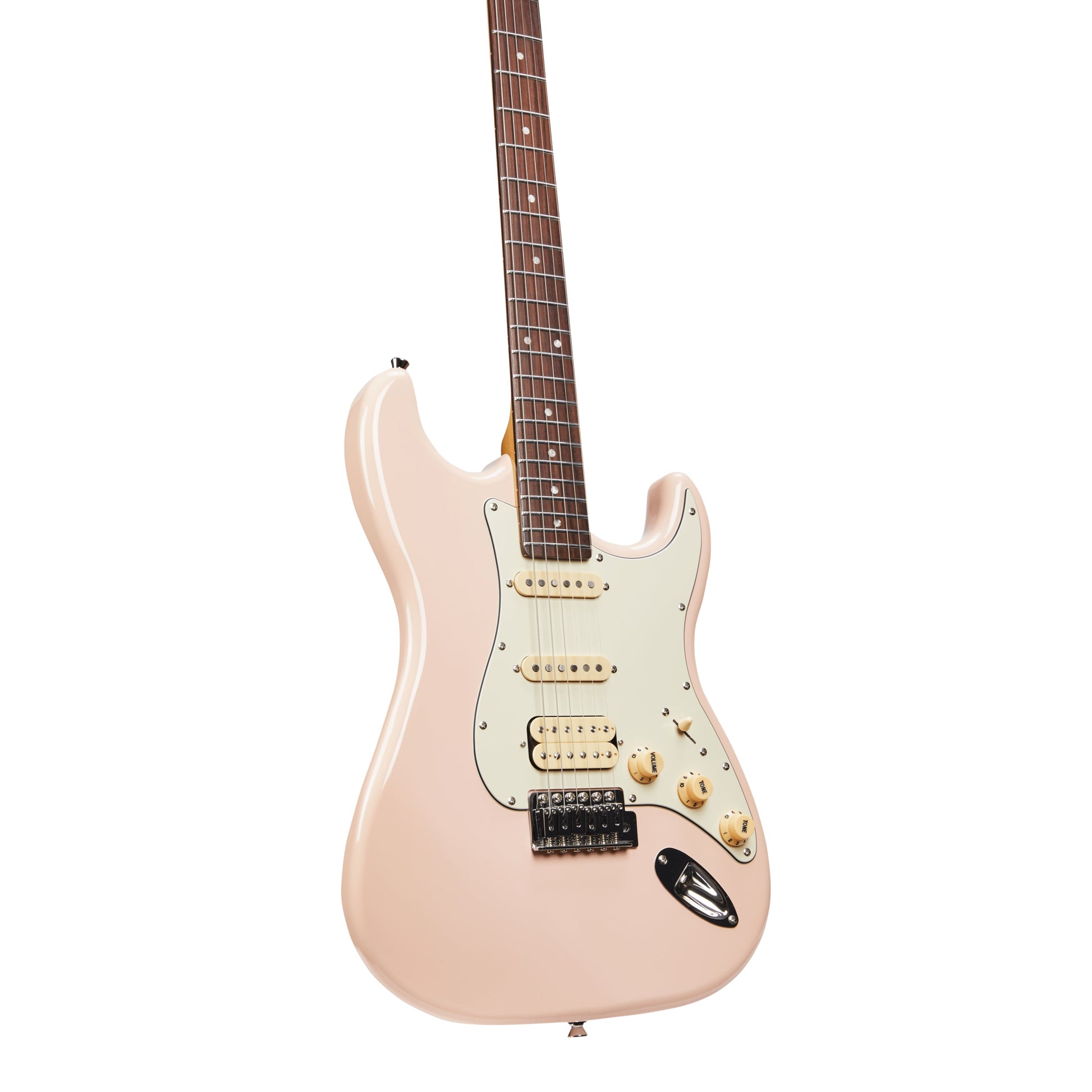 Đàn Guitar Điện Keipro Classic Series S-S-H Rosewood Fingerboard ST, Pink - Việt Music