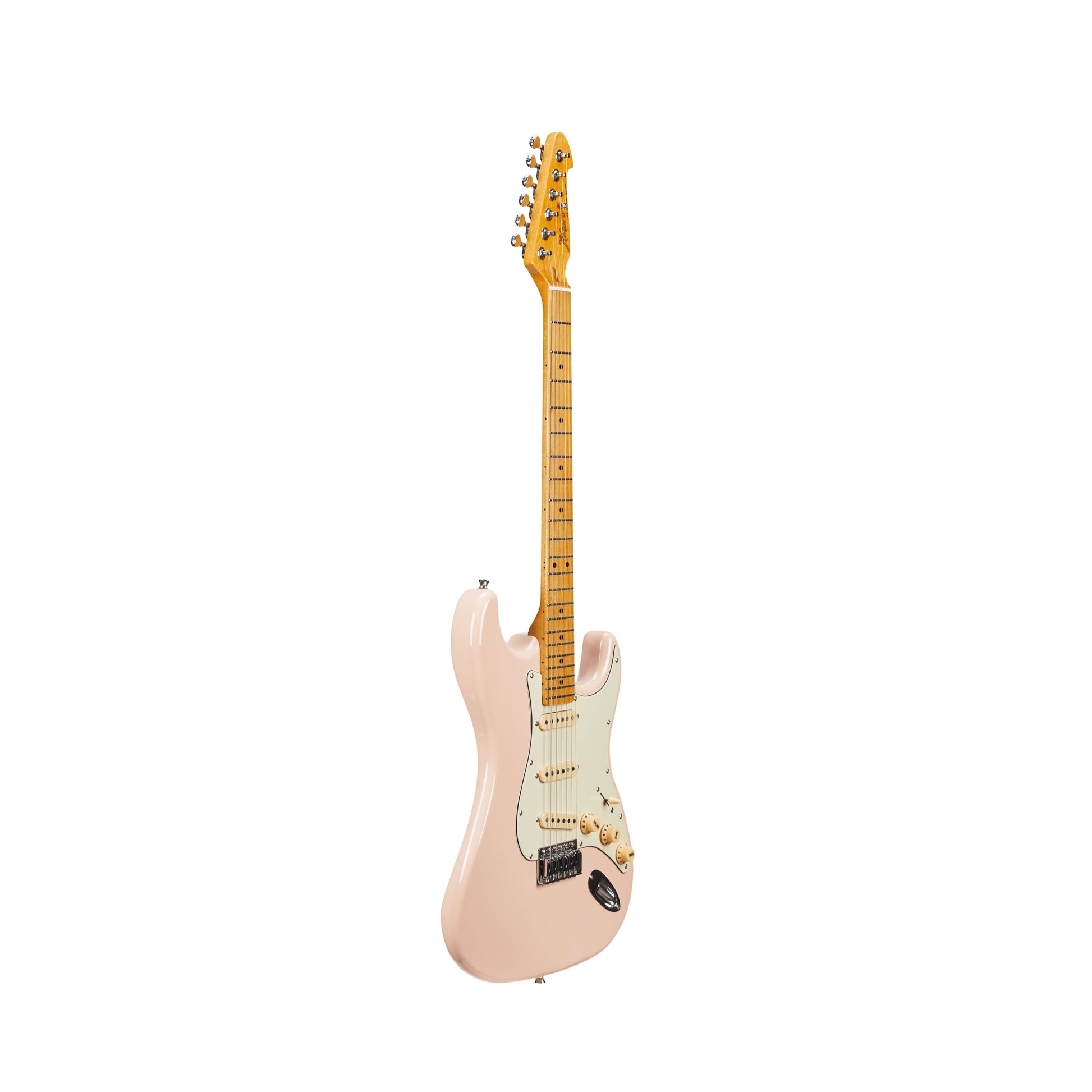 Đàn Guitar Điện Keipro Classic Series S-S-S Maple Fingerboard ST, Pink - Việt Music