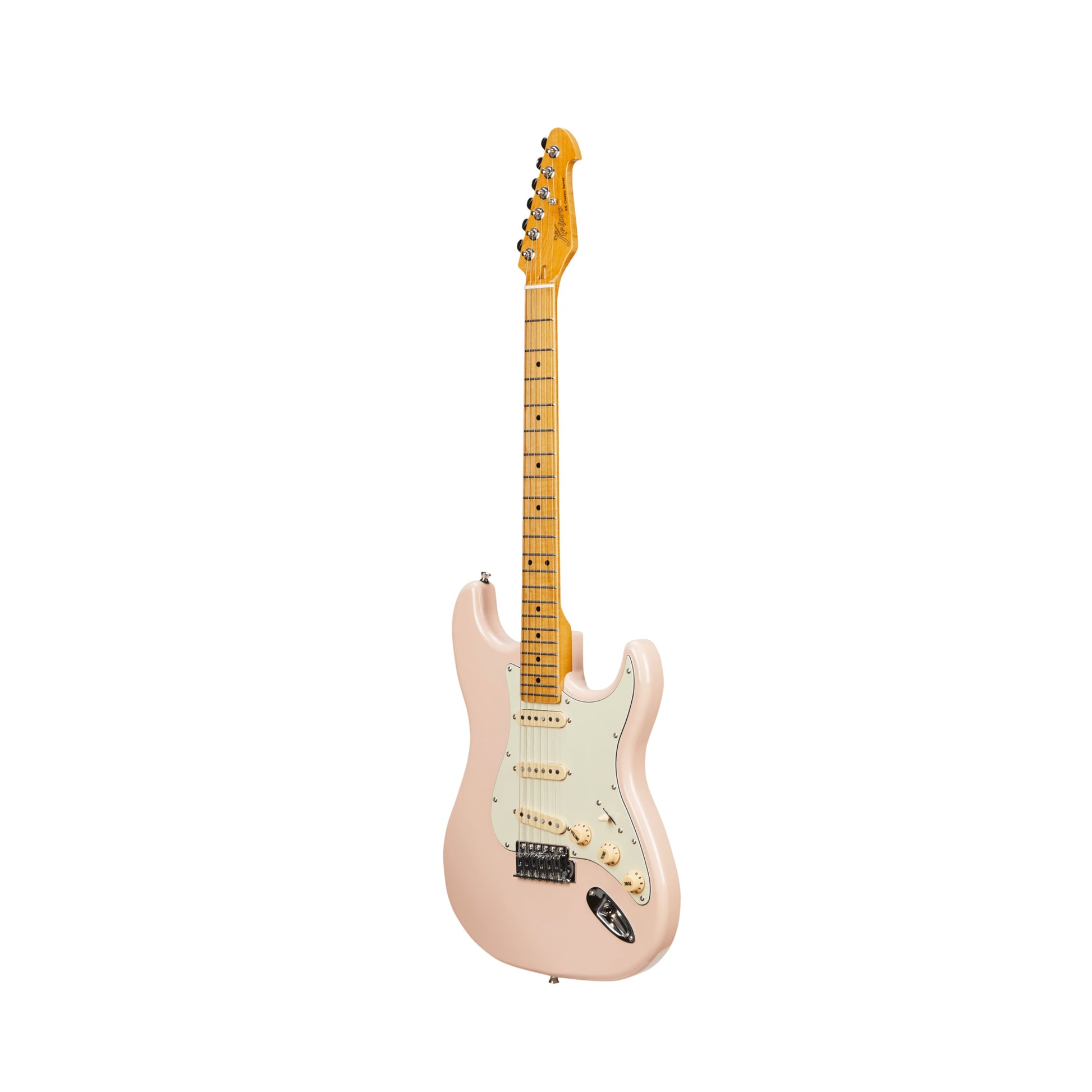 Đàn Guitar Điện Keipro Classic Series S-S-S Maple Fingerboard ST, Pink - Việt Music