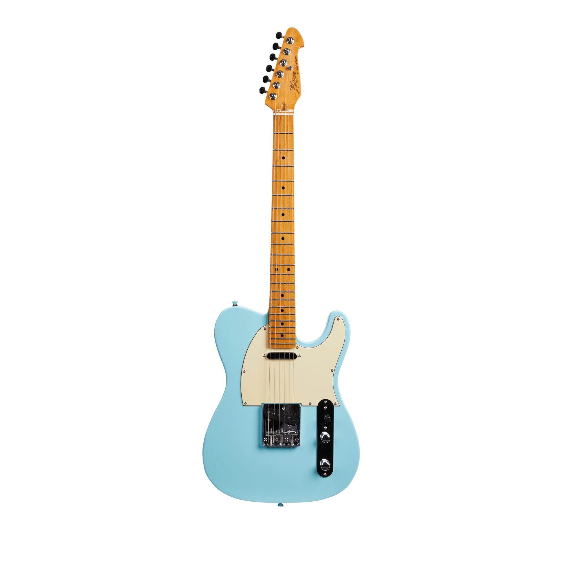 Đàn Guitar Điện Keipro Classic Series S-S Maple Fingerboard TL, Blue - Việt Music