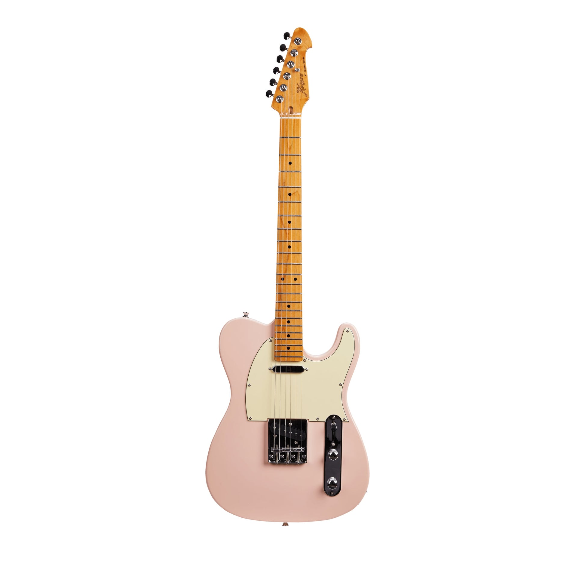 Đàn Guitar Điện Keipro Classic Series S-S Maple Fingerboard TL, Pink - Việt Music