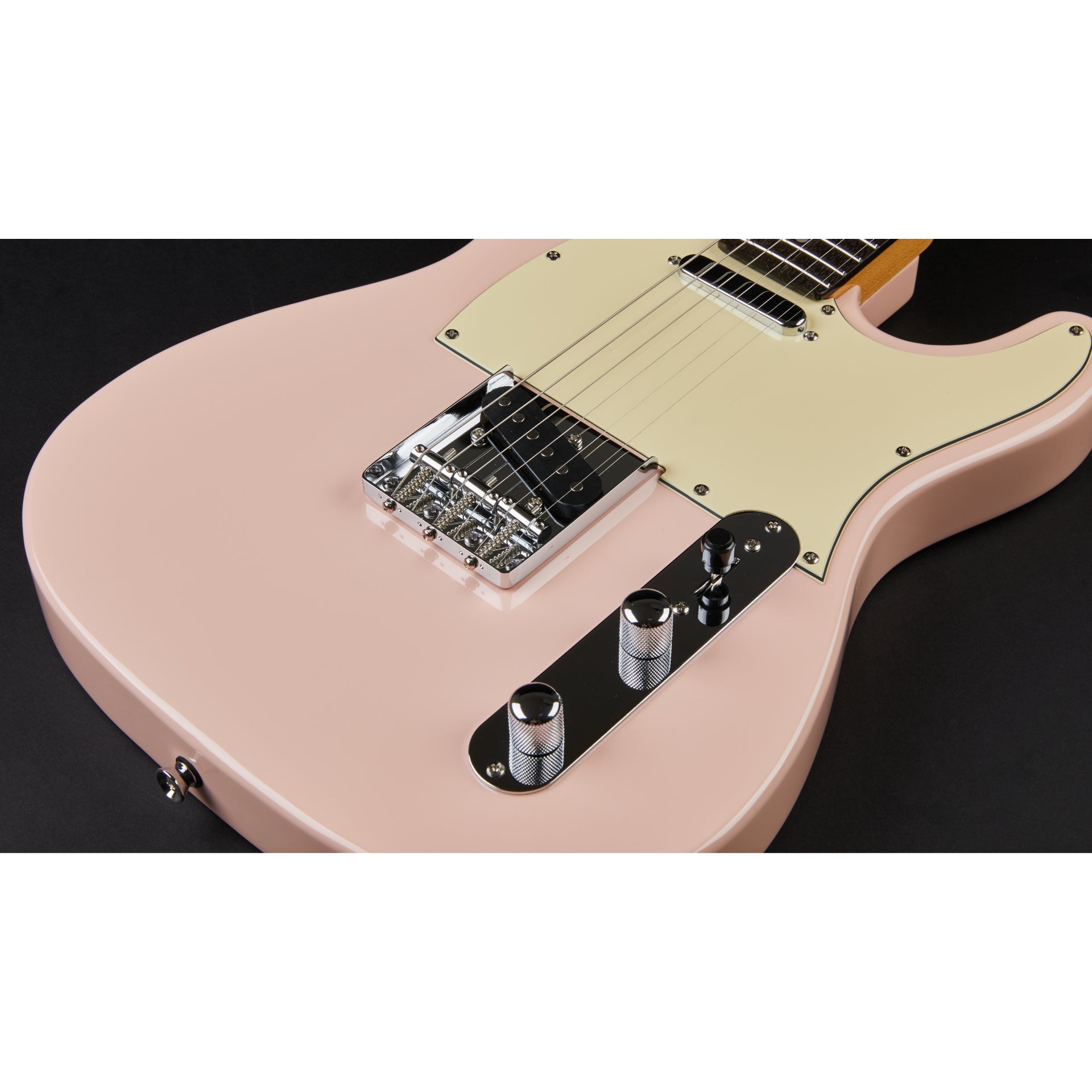 Đàn Guitar Điện Keipro Classic Series S-S Rosewood Fingerboard TL, Pink - Việt Music