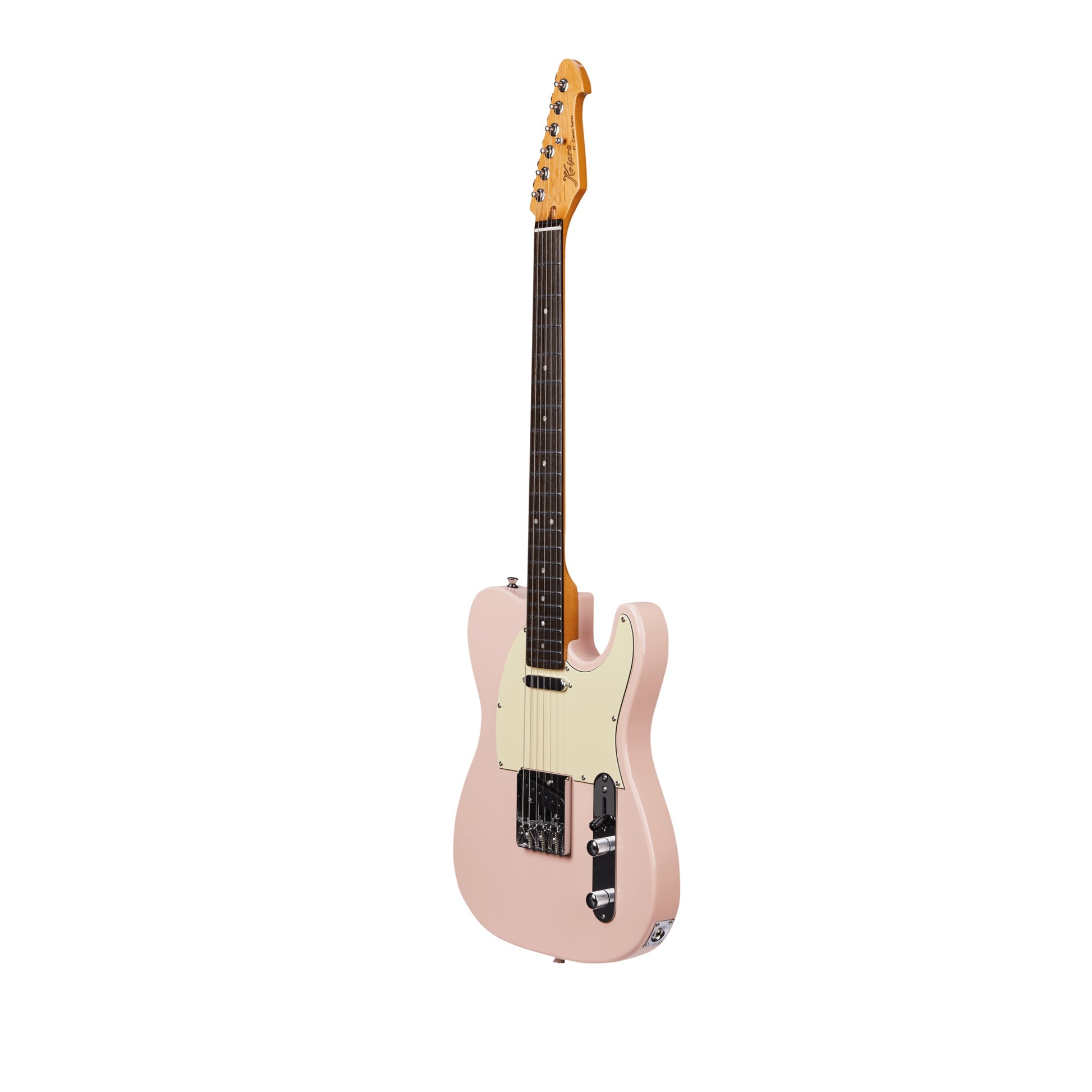 Đàn Guitar Điện Keipro Classic Series S-S Rosewood Fingerboard TL, Pink - Việt Music