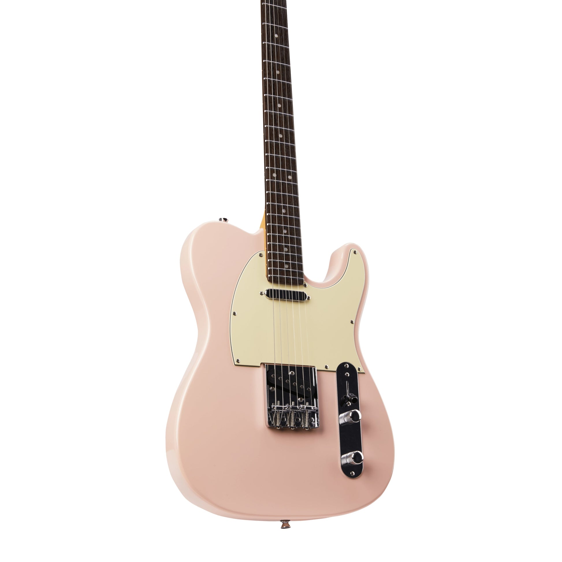 Đàn Guitar Điện Keipro Classic Series S-S Rosewood Fingerboard TL, Pink - Việt Music