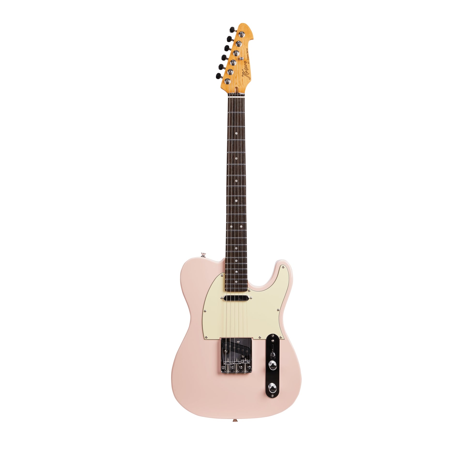 Đàn Guitar Điện Keipro Classic Series S-S Rosewood Fingerboard TL, Pink - Việt Music