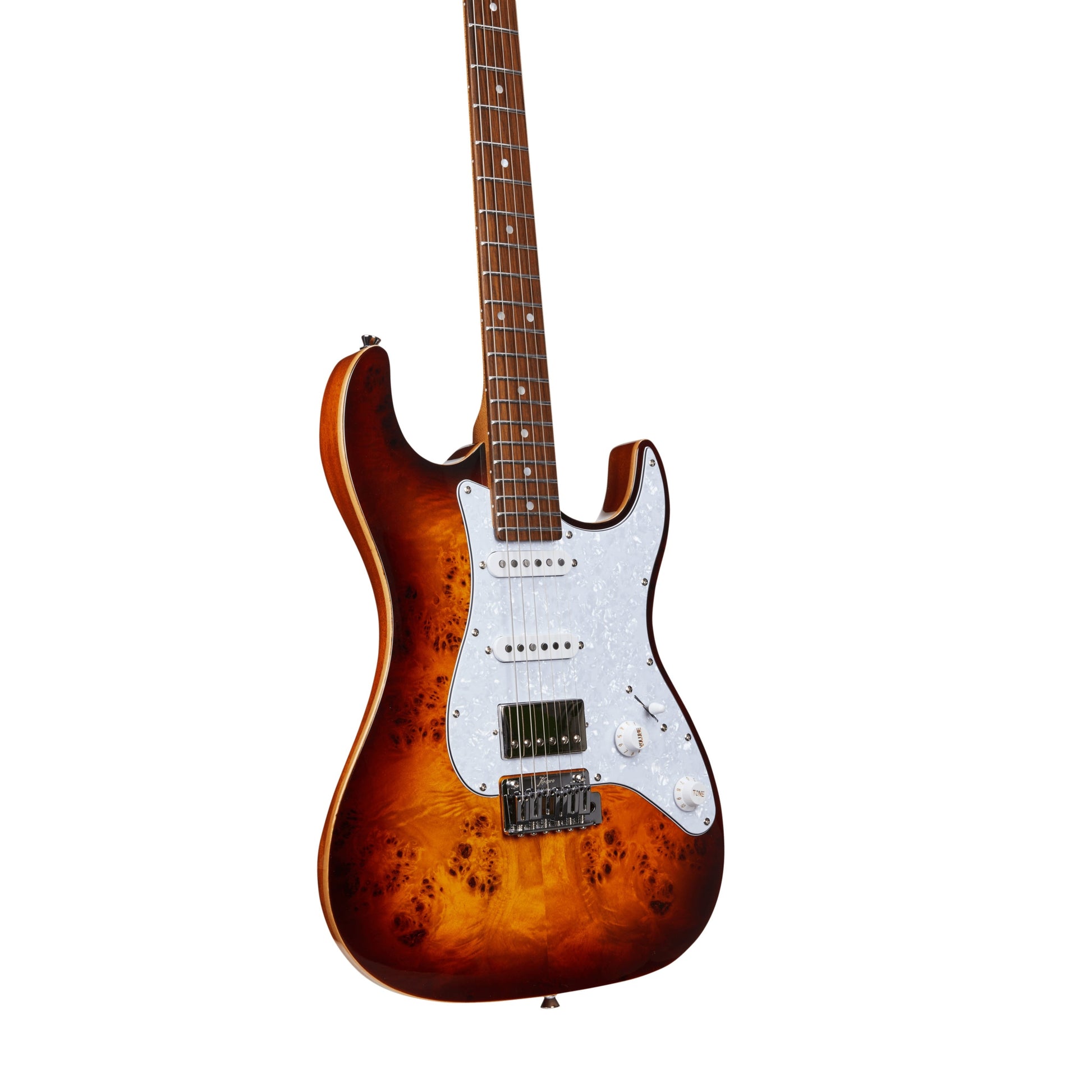 Đàn Guitar Điện Keipro Deluxe Series S-S-H Rosewood Fingerboard Burl Top ST - Việt Music