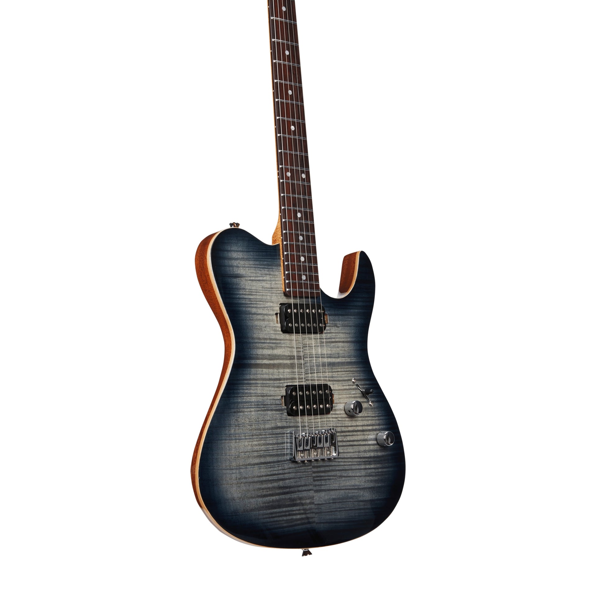 Đàn Guitar Điện Keipro Deluxe Series H-H Rosewood Fingerboard Flamed Maple Top TL - Việt Music