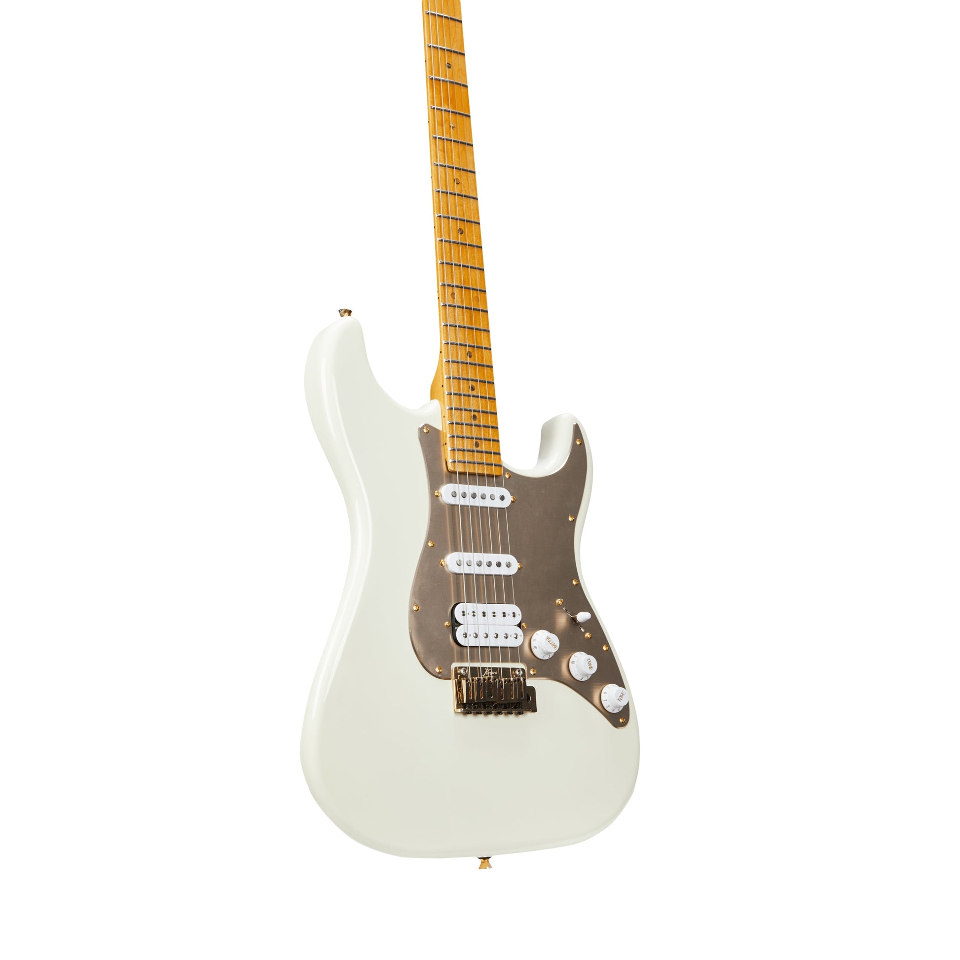 Đàn Guitar Điện Keipro Standard Series S-S-H Maple Fingerboard ST, White - Việt Music