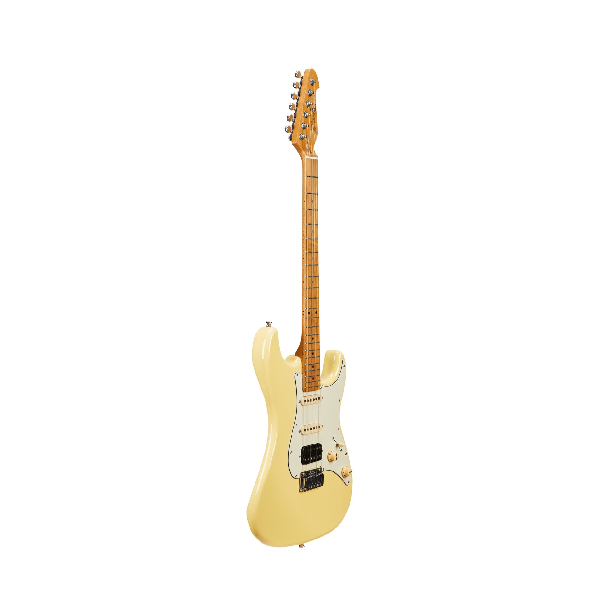 Đàn Guitar Điện Keipro Standard Series S-S-H Maple Fingerboard ST, Yellow - Việt Music