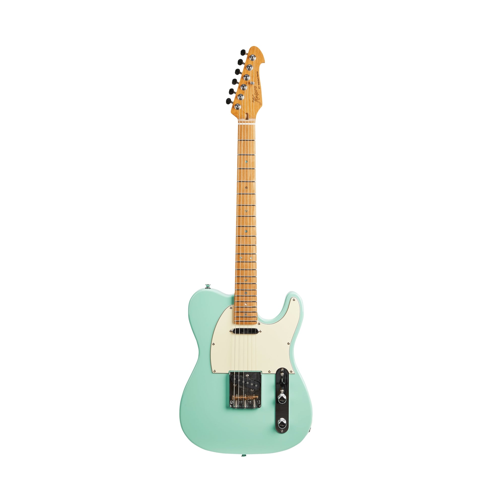 Đàn Guitar Điện Keipro Standard Series S-S Maple Fingerboard TL, Green - Việt Music