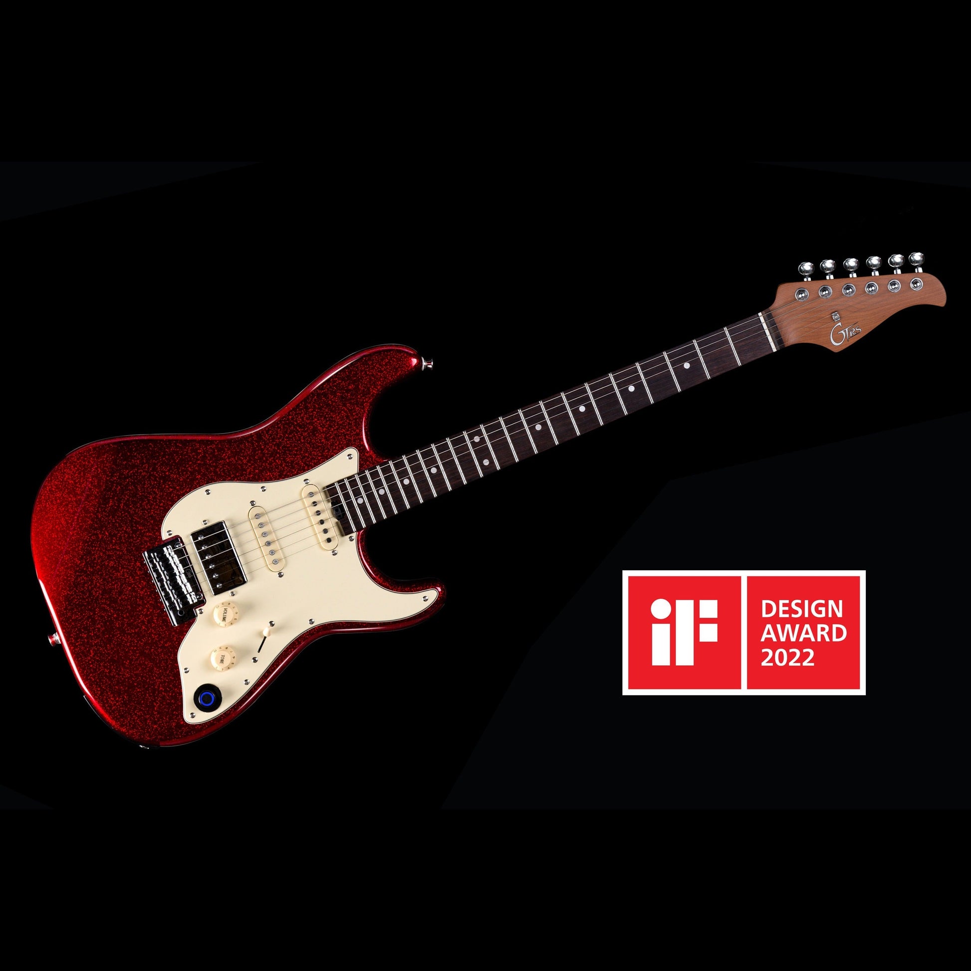 Đàn Guitar Điện Mooer GTRS S800 Metal Red - Việt Music