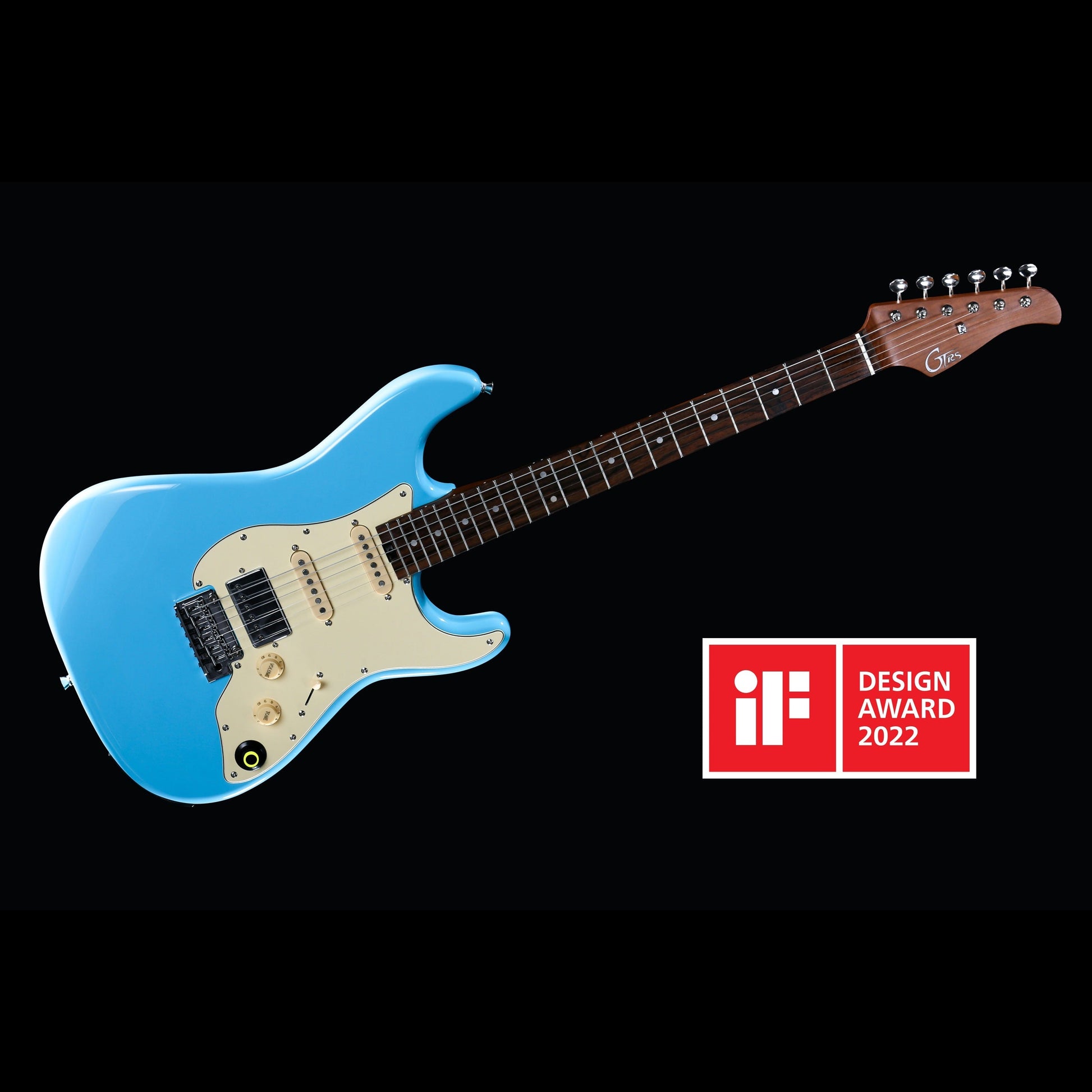 Đàn Guitar Điện Mooer GTRS S800 Sonic Blue - Việt Music