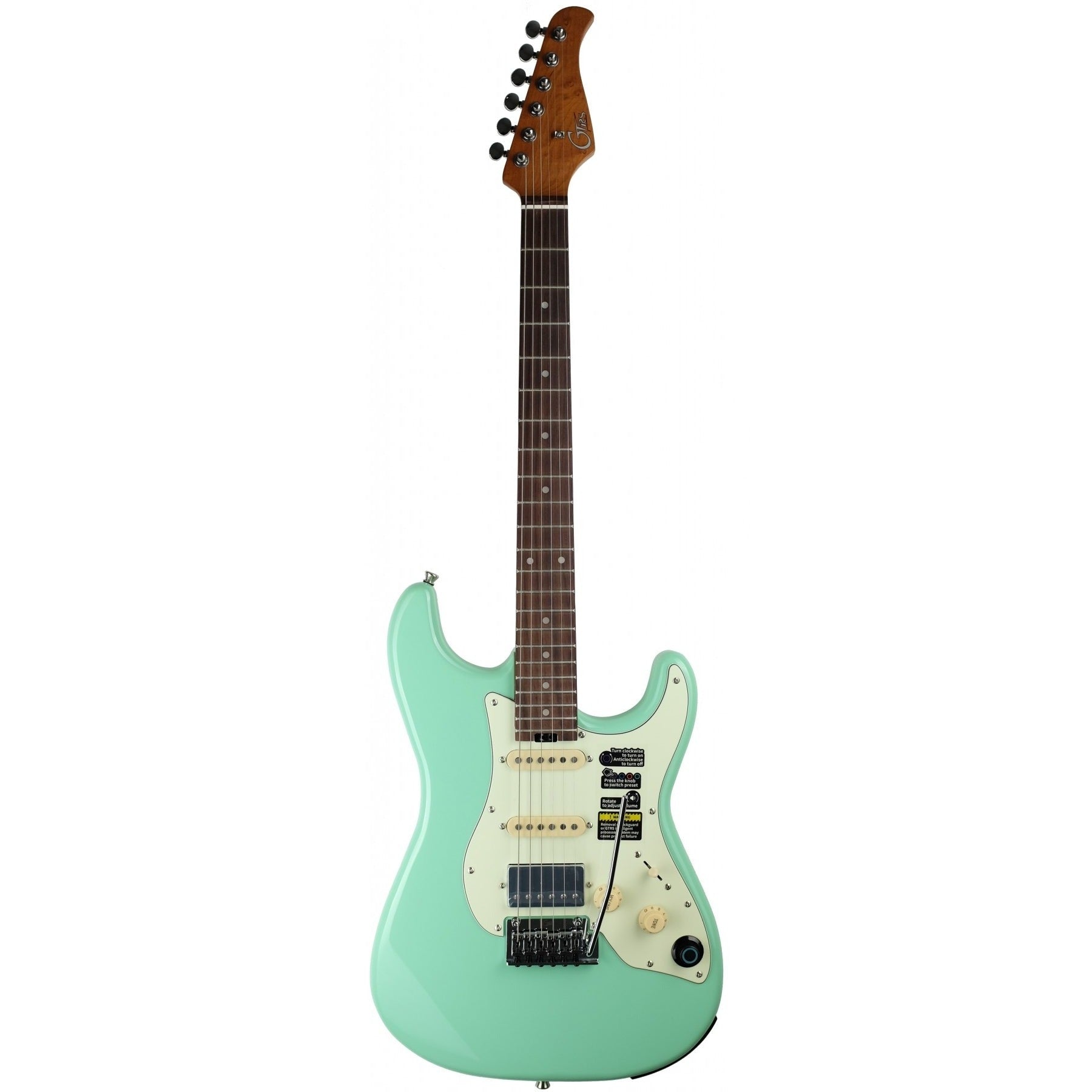 Đàn Guitar Điện Mooer GTRS S800 Surf Green - Việt Music