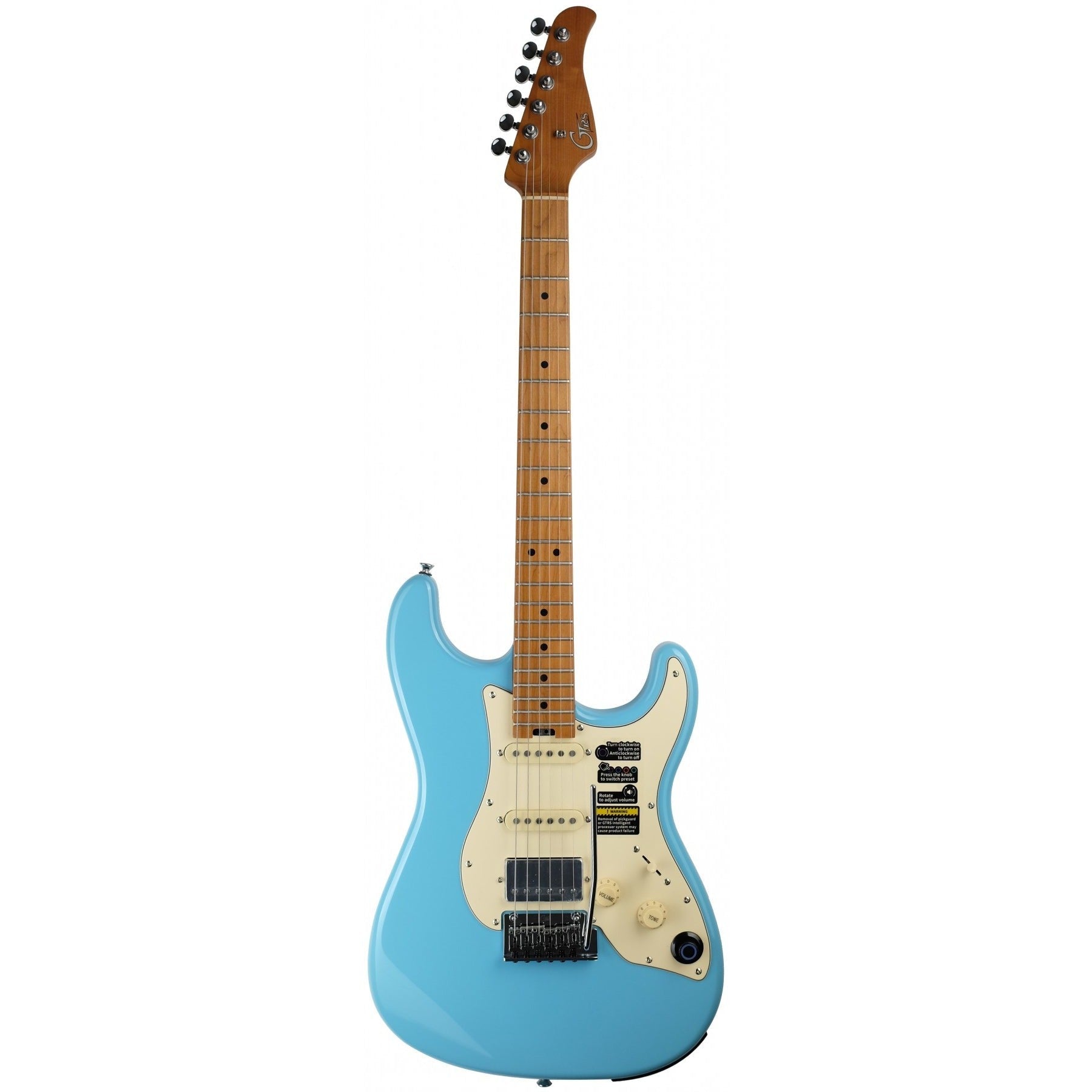 Đàn Guitar Điện Mooer GTRS S801 Sonic Blue - Việt Music