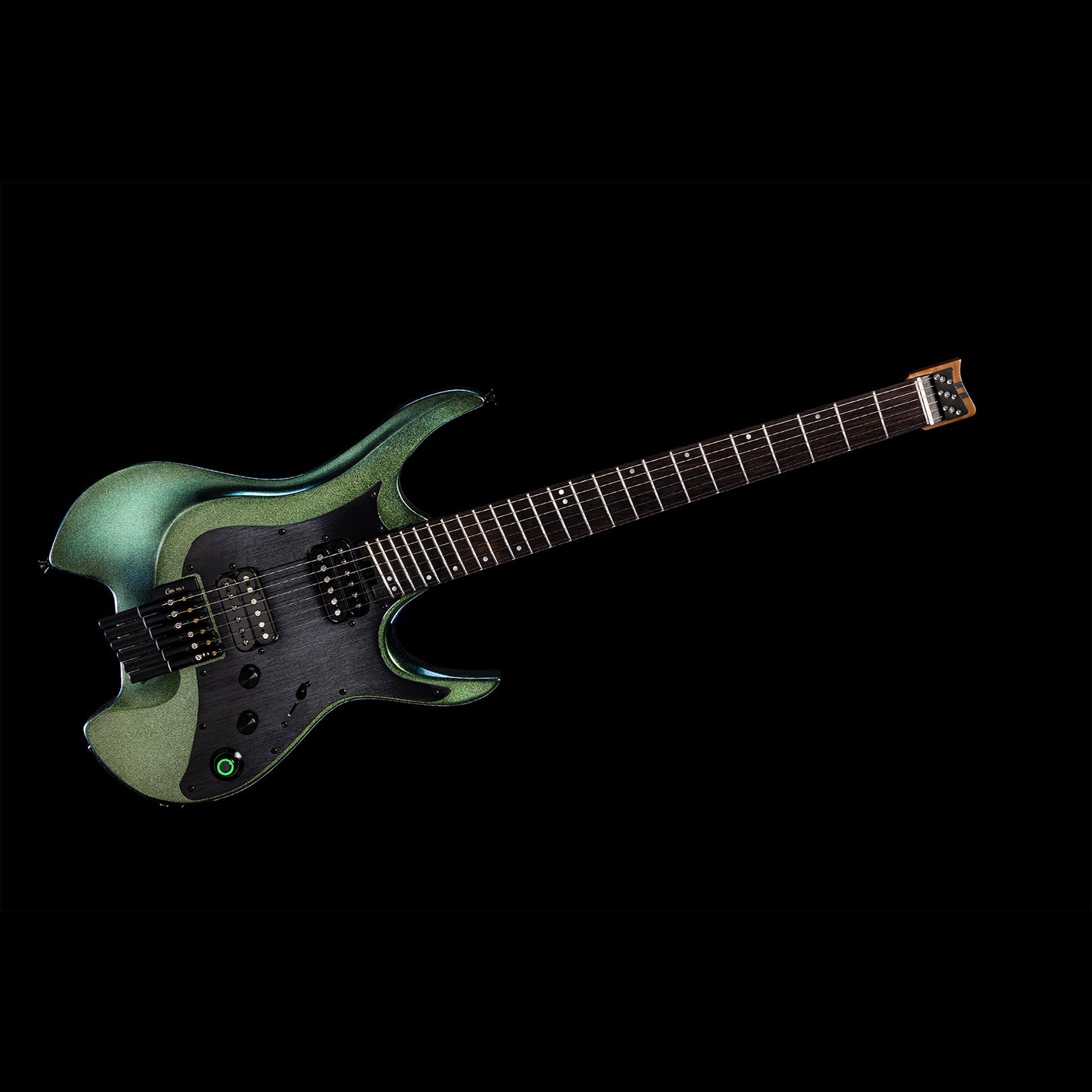 Đàn Guitar Điện Mooer GTRS W900 Aurora Green - Việt Music