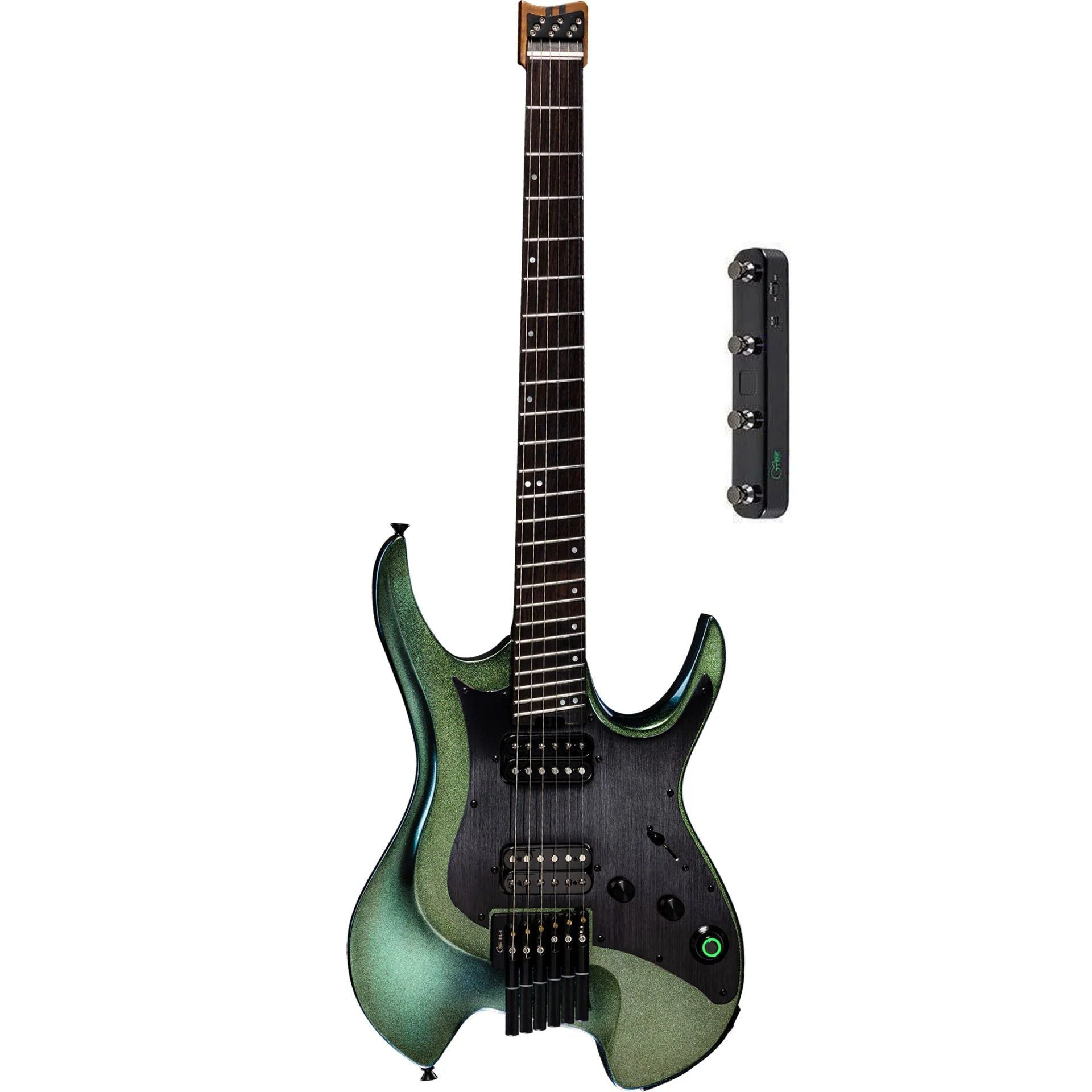 Đàn Guitar Điện Mooer GTRS W900 Aurora Green - Việt Music