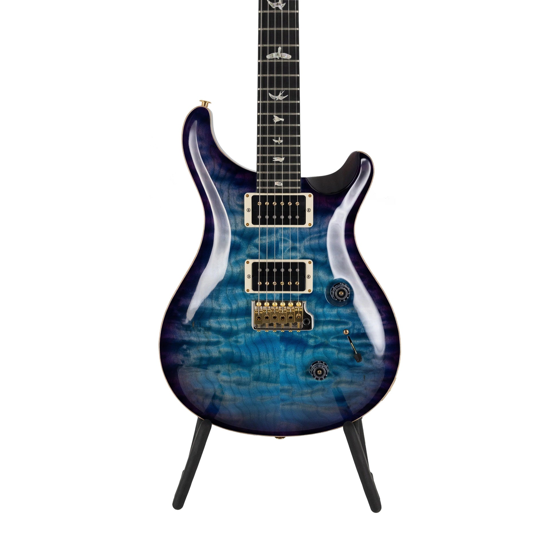 Đàn Guitar Điện PRS Custom 24 Quilt 10-Top w/Pattern Thin Neck, Aquableux Purple Burst - Việt Music