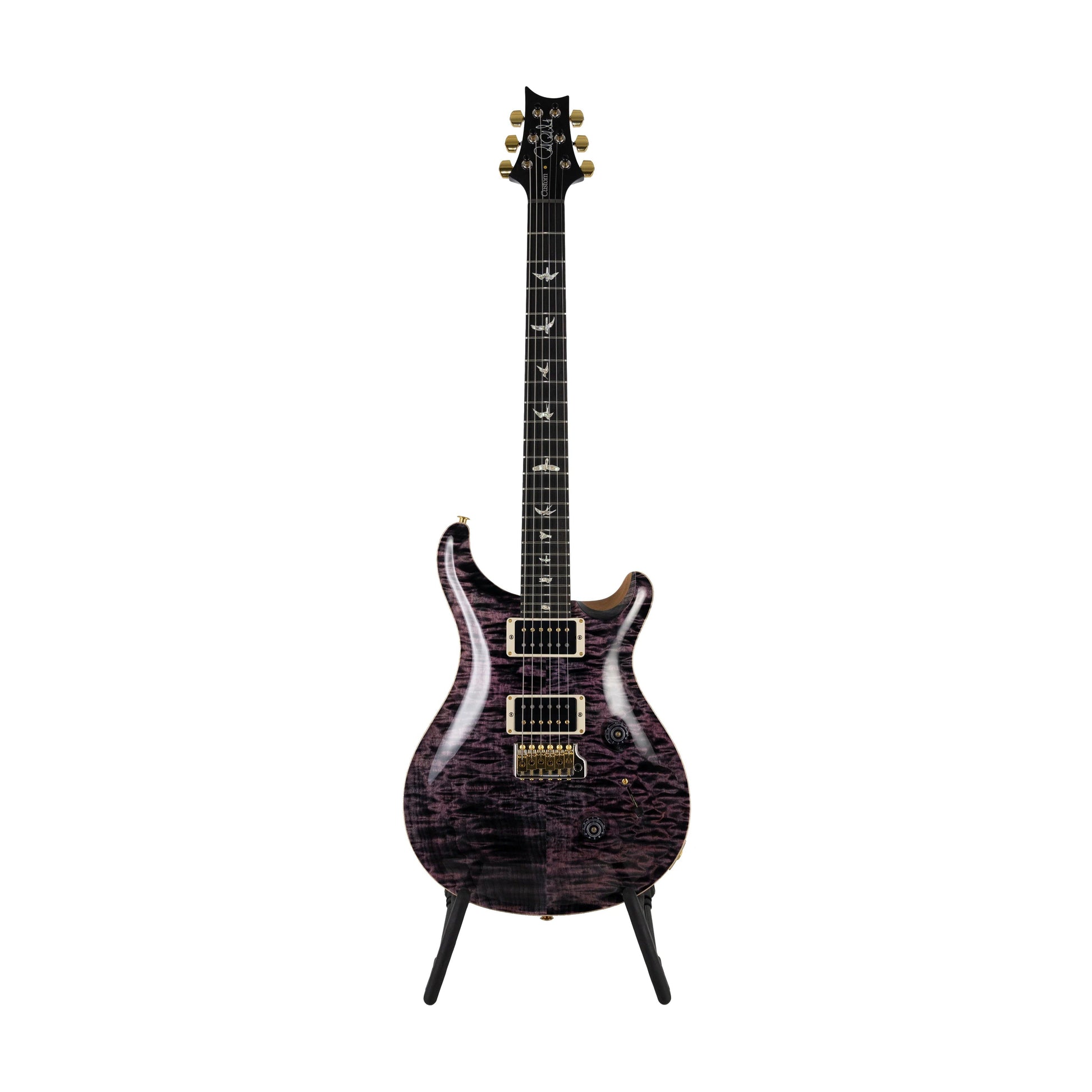 Đàn Guitar Điện PRS Custom 24 Quilt 10-Top w/Pattern Thin Neck, Purple Iris - Việt Music