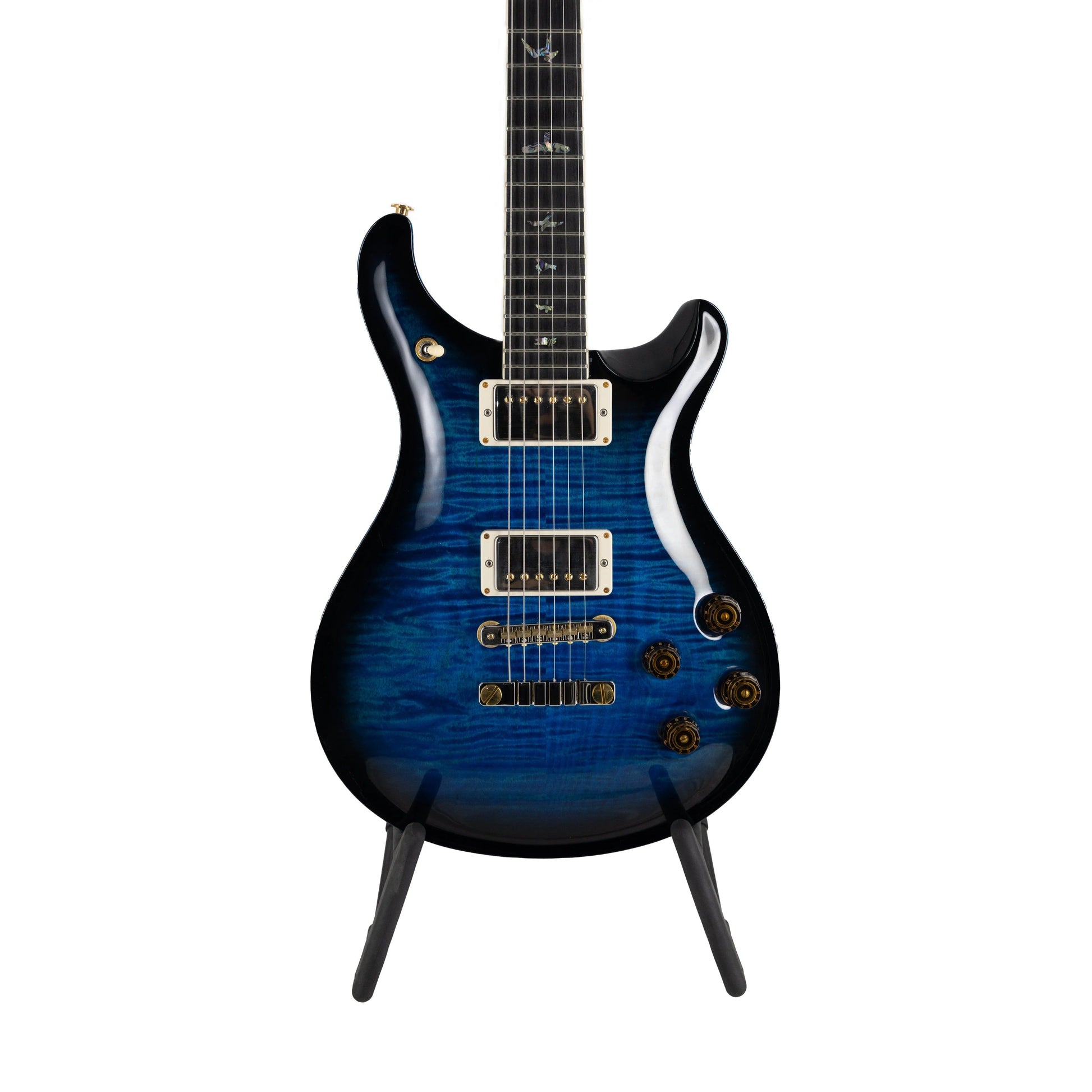 Đàn Guitar Điện PRS McCarty 594 Artist Package w/Ebony FB w/Case, Cobalt Blue Smokeburst/Blue Binding - Việt Music