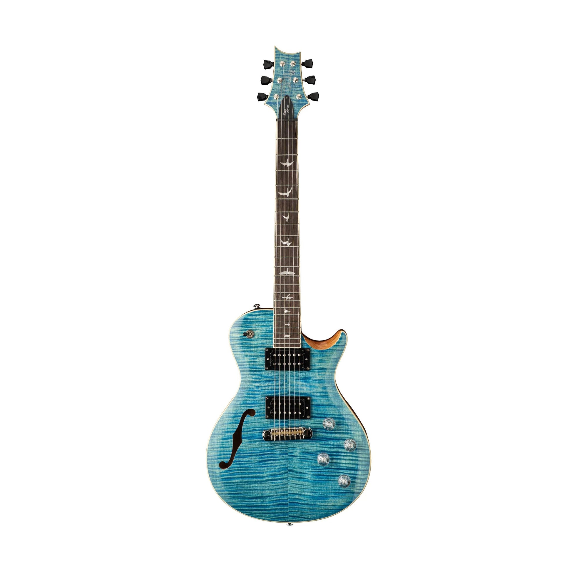 Đàn Guitar Điện PRS SE Zach Myers 594 Semi-Hollow, Myers Blue - Việt Music